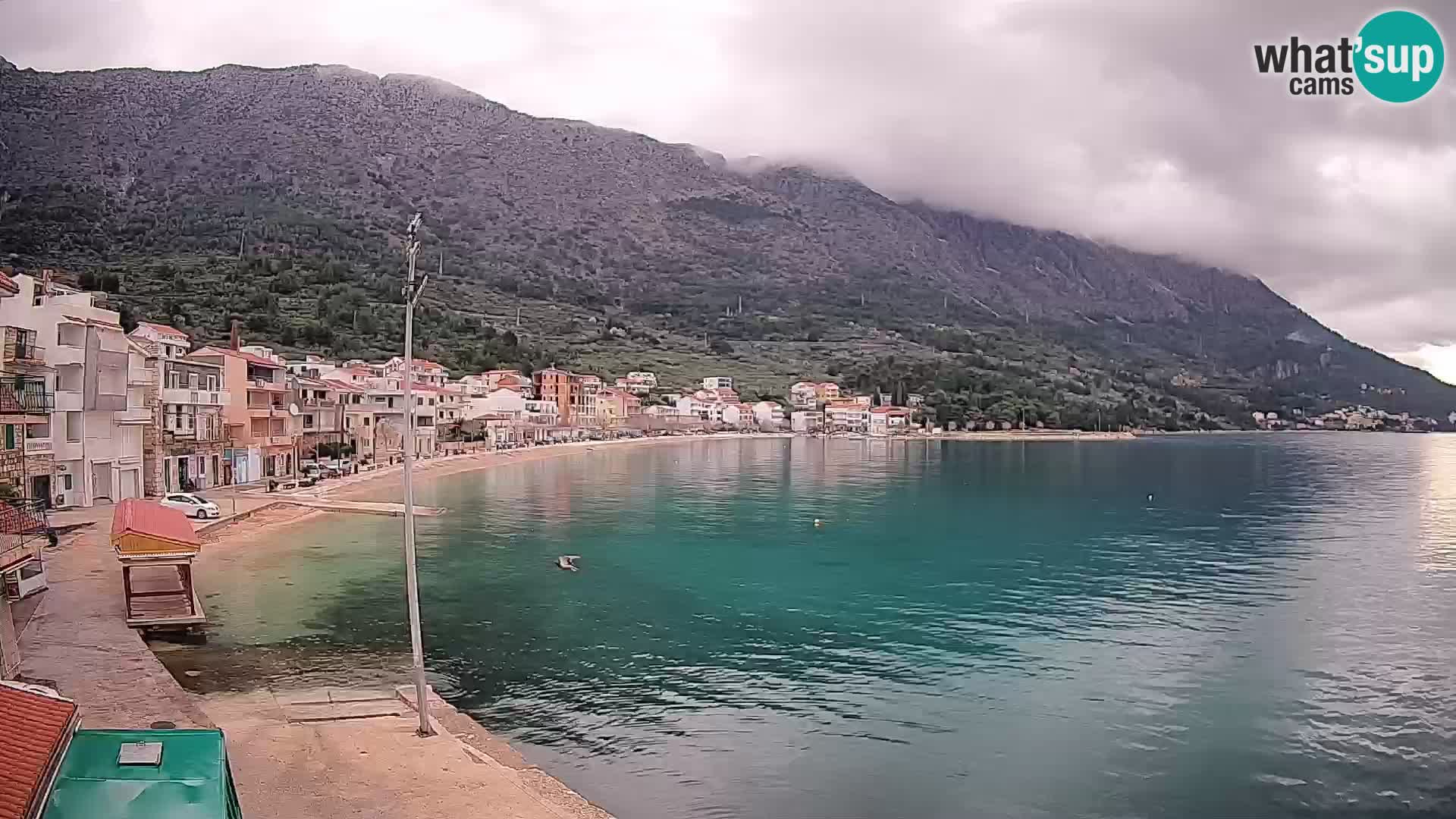 Spletna kamera Igrane – Osrednja plaža