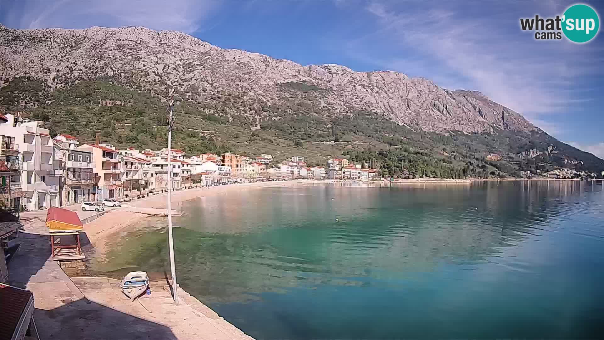 Spletna kamera Igrane – Osrednja plaža