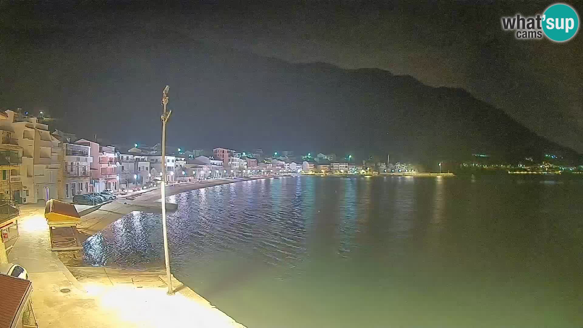 Spletna kamera Igrane – Osrednja plaža