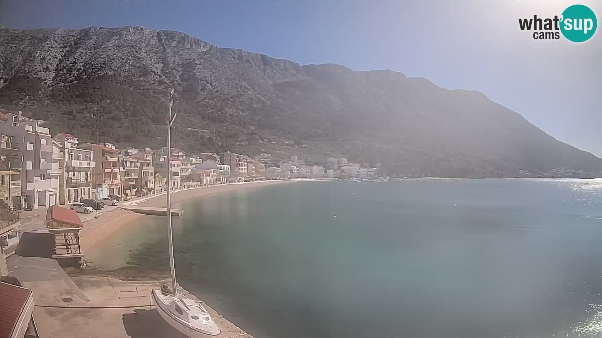 Spletna kamera Igrane – Osrednja plaža