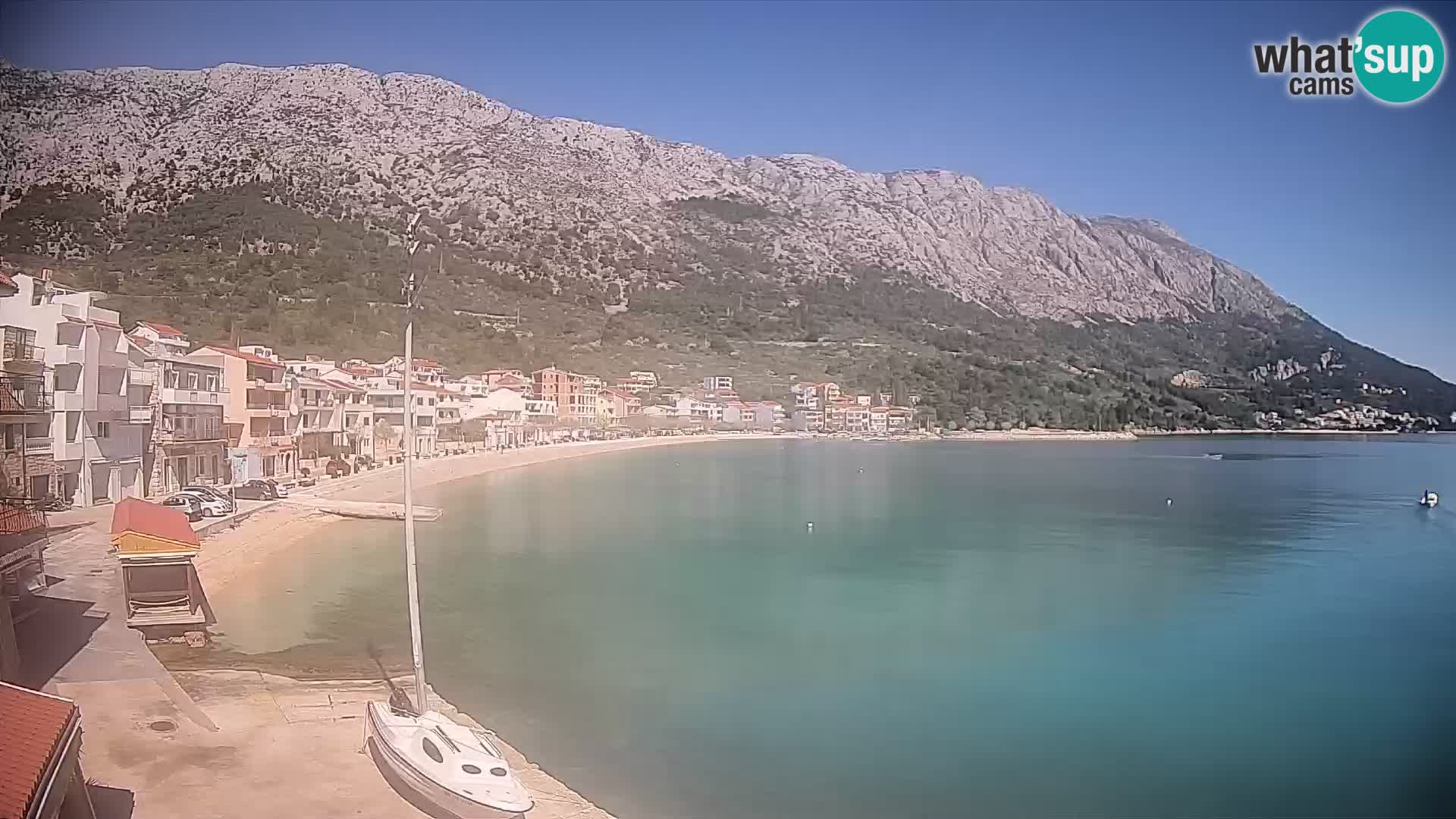 Webcam Live Igrane – Zentralstrand