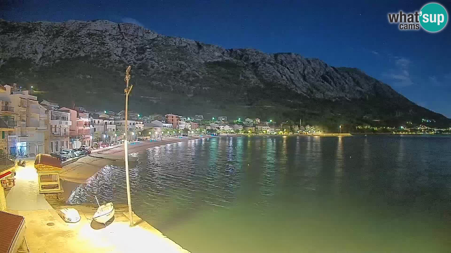 Spletna kamera Igrane – Osrednja plaža