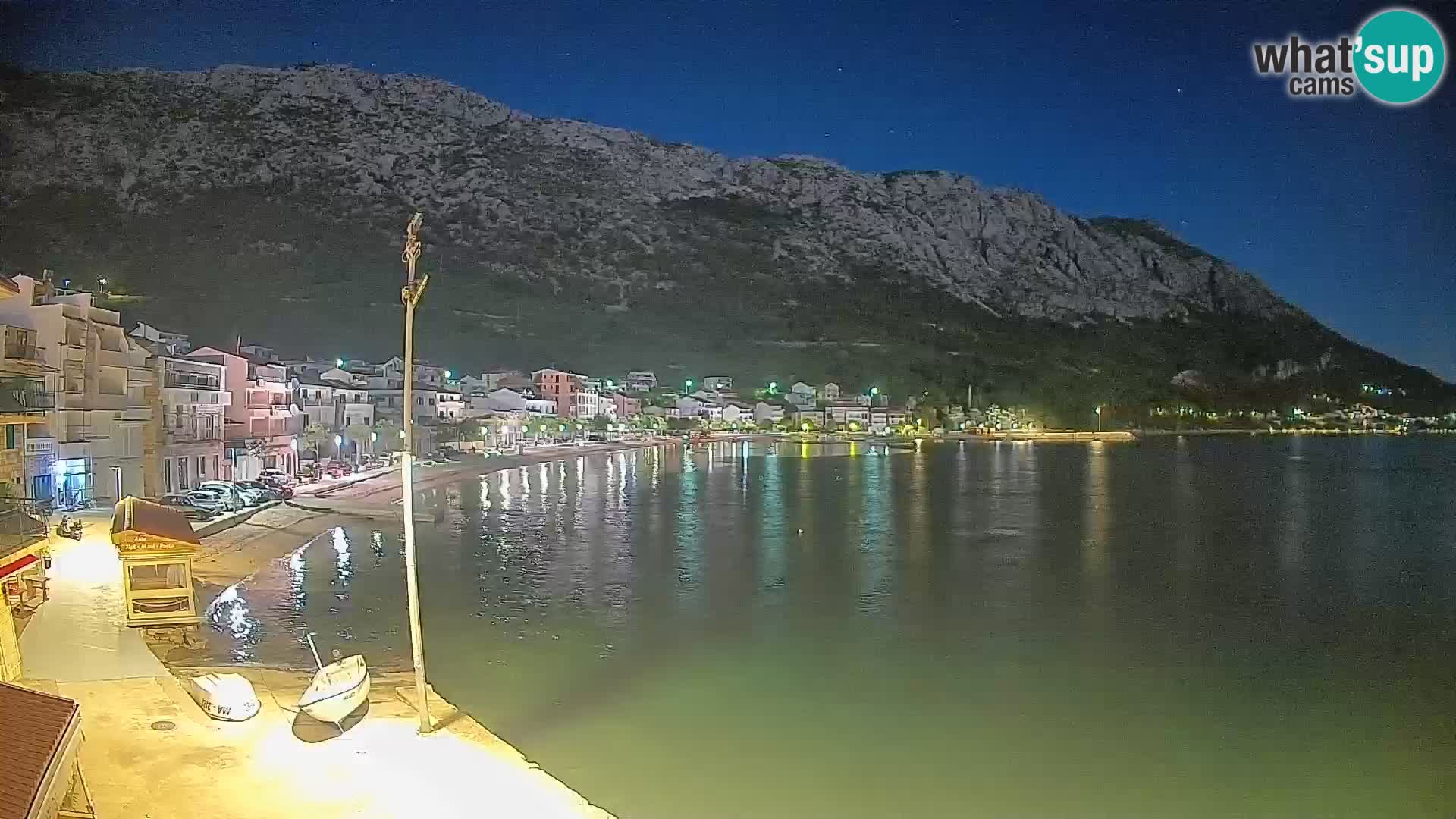 Spletna kamera Igrane – Osrednja plaža