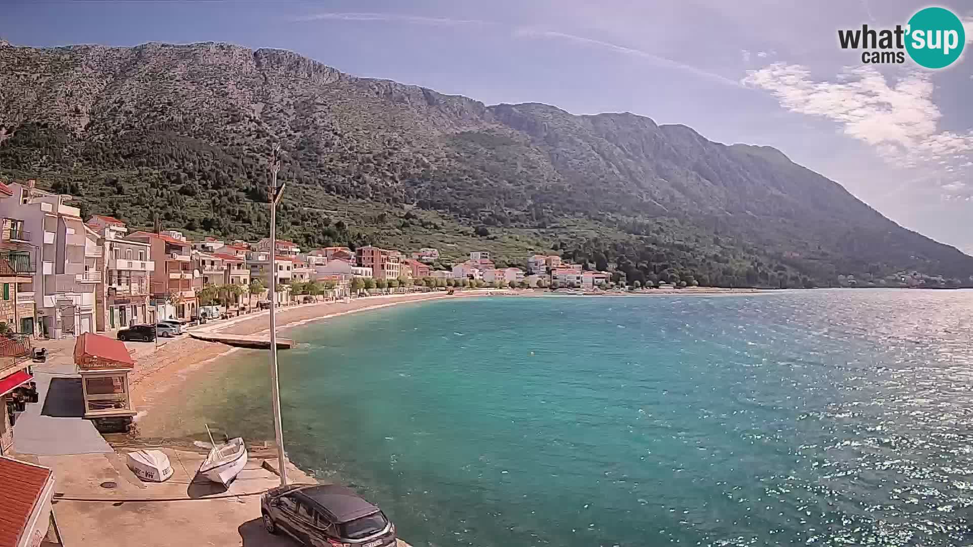 Web kamera Igrane – Središnja plaža