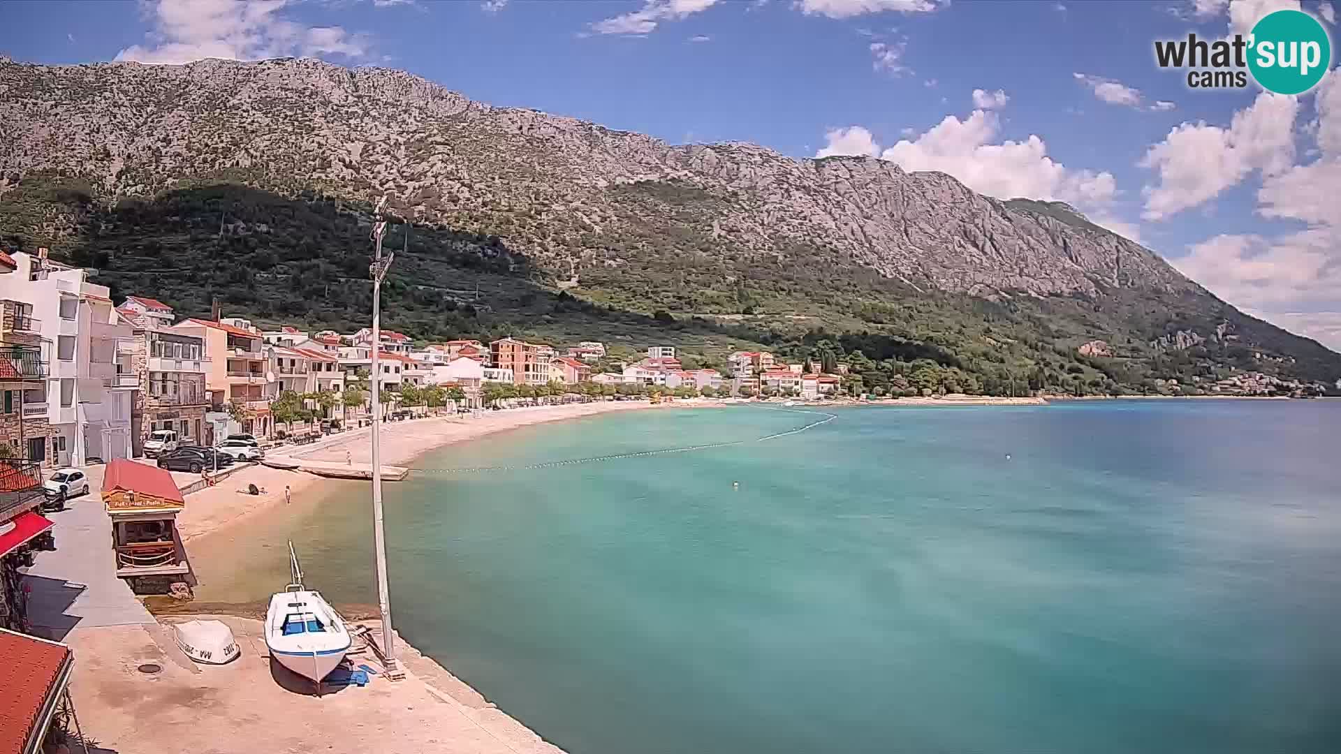Spletna kamera Igrane – Osrednja plaža