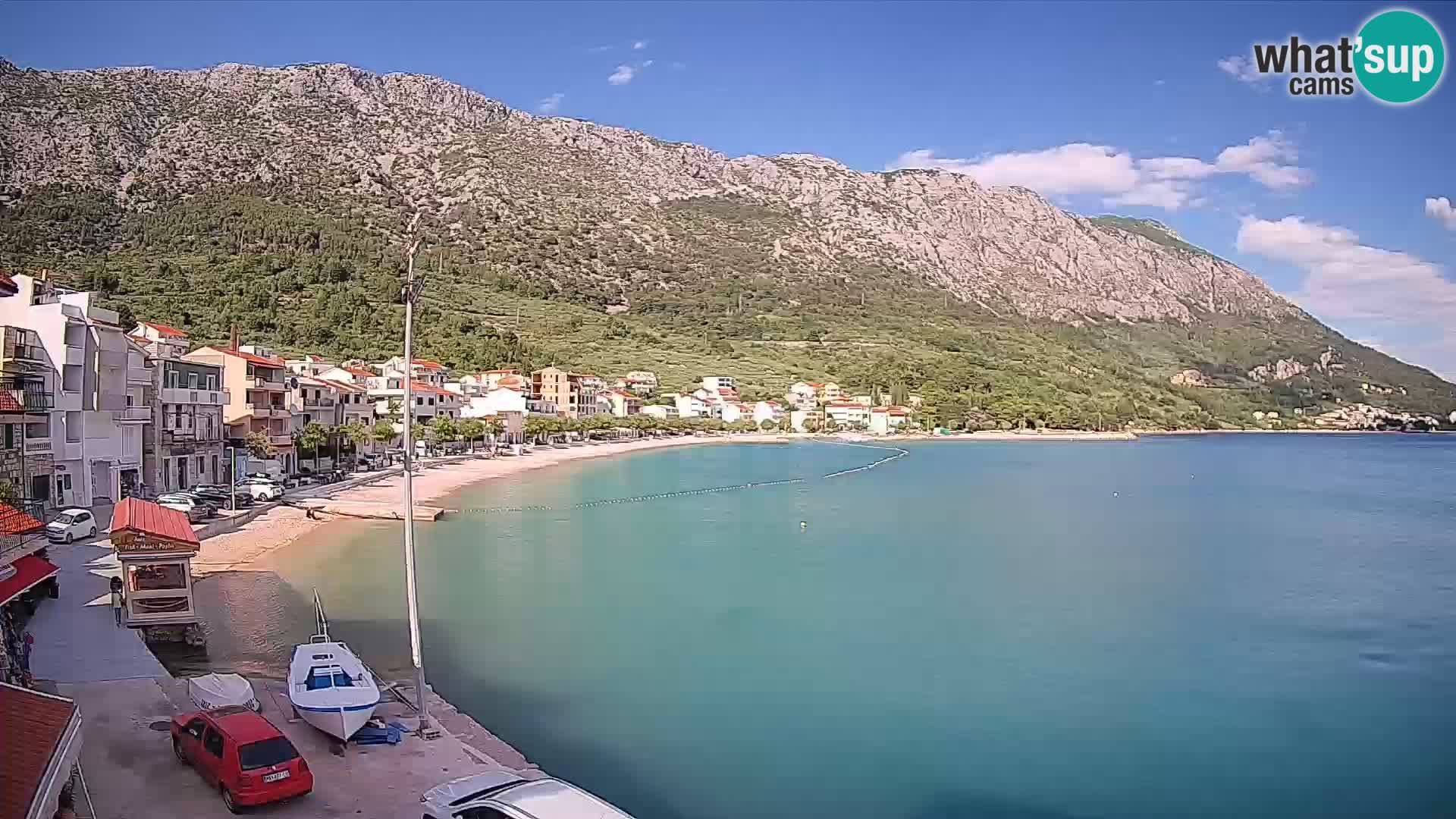 Web kamera Igrane – Središnja plaža