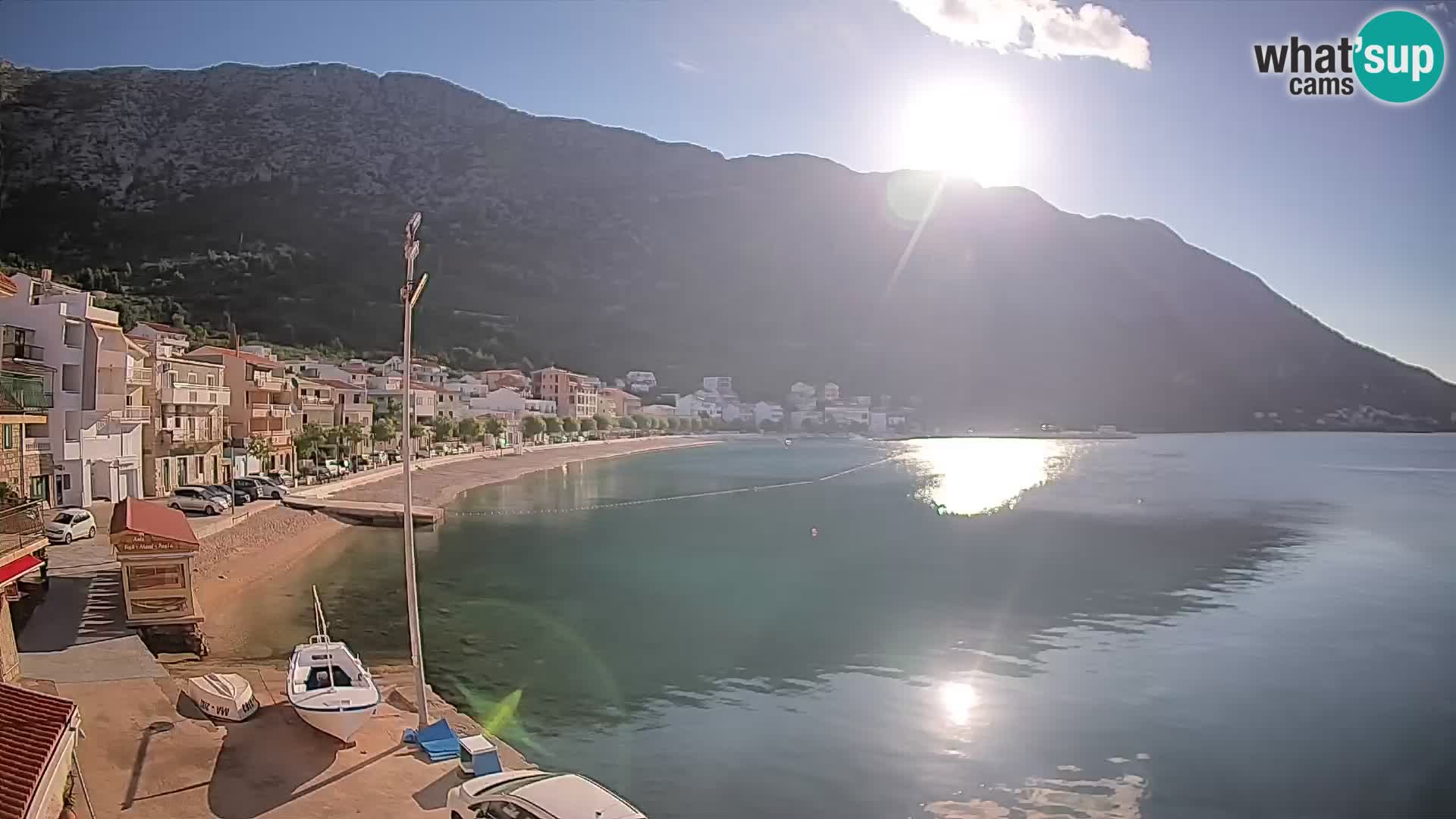 Webcam Live Igrane – plage centrale