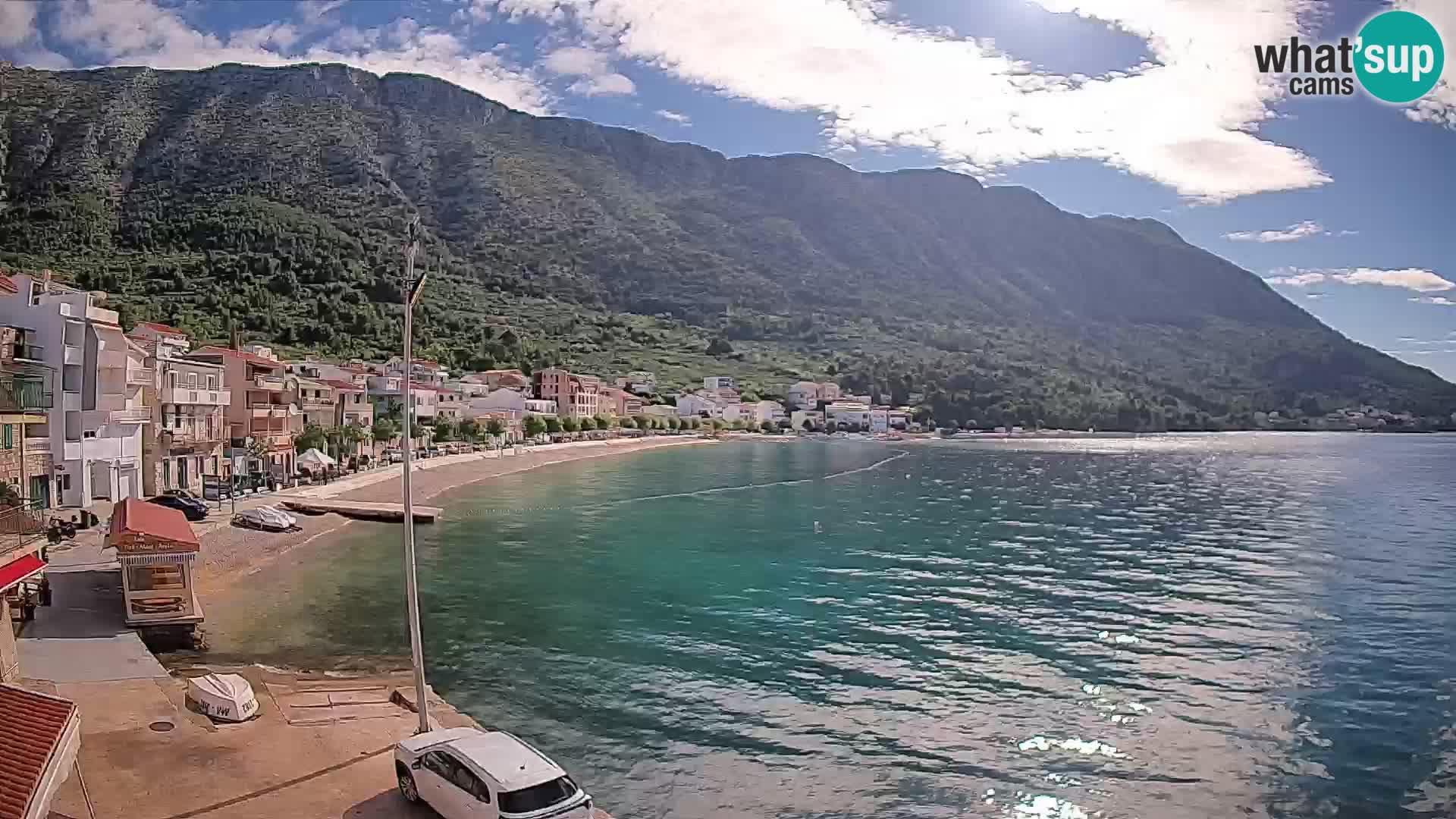 Web kamera Igrane – Središnja plaža