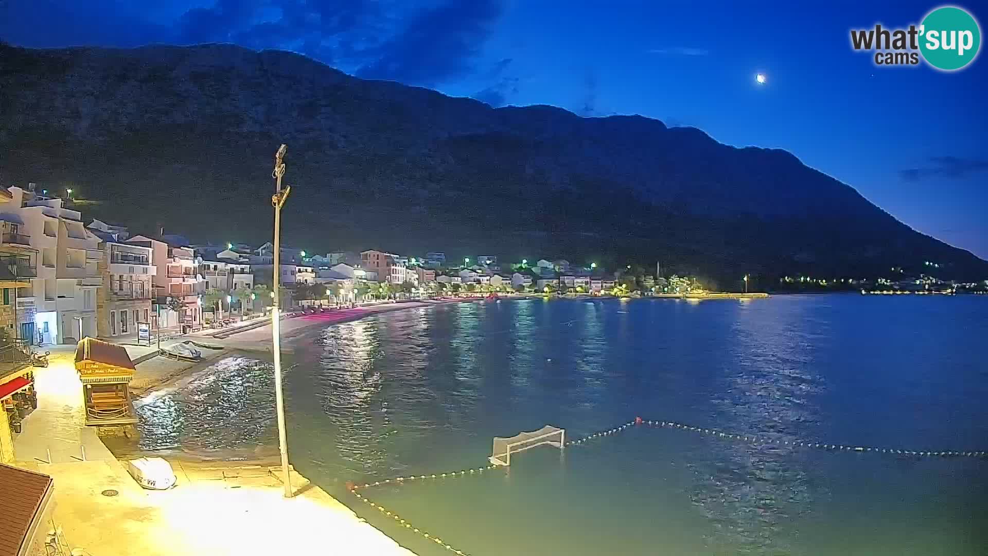 Spletna kamera Igrane – Osrednja plaža