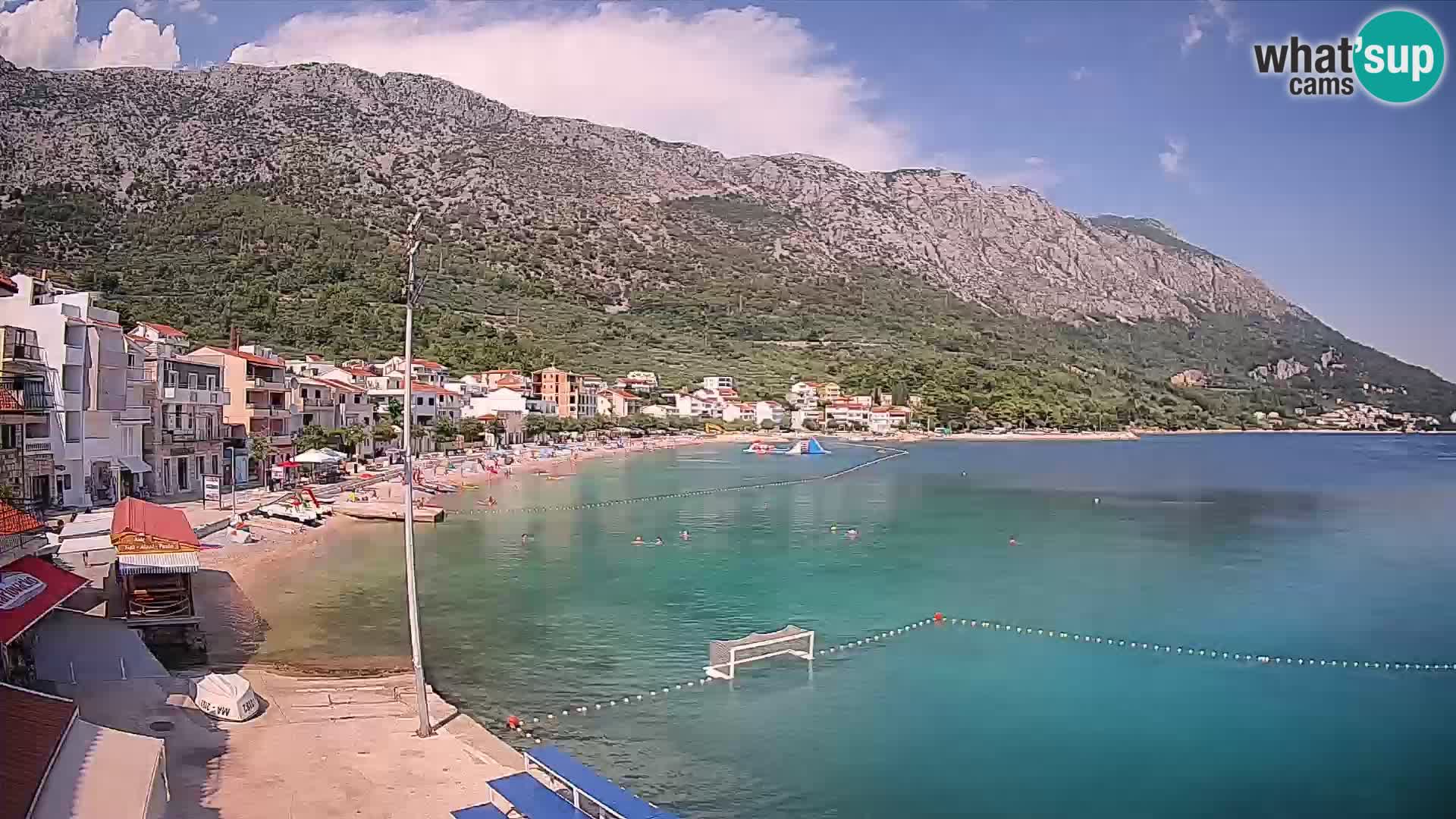 Web kamera Igrane – Središnja plaža