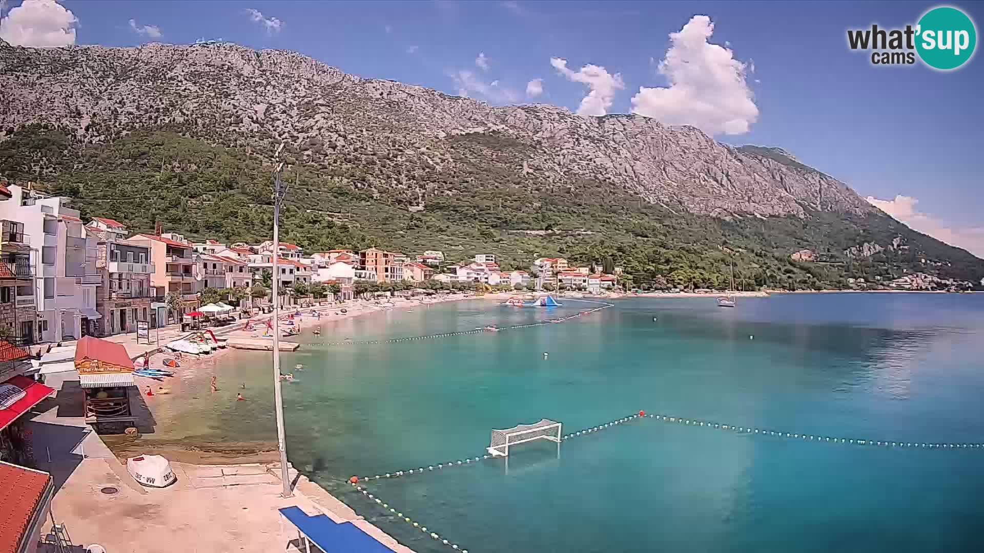 Spletna kamera Igrane – Osrednja plaža