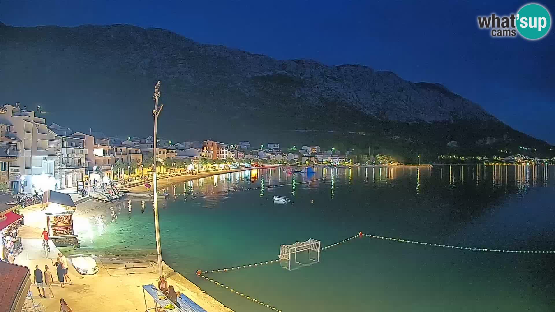Spletna kamera Igrane – Osrednja plaža