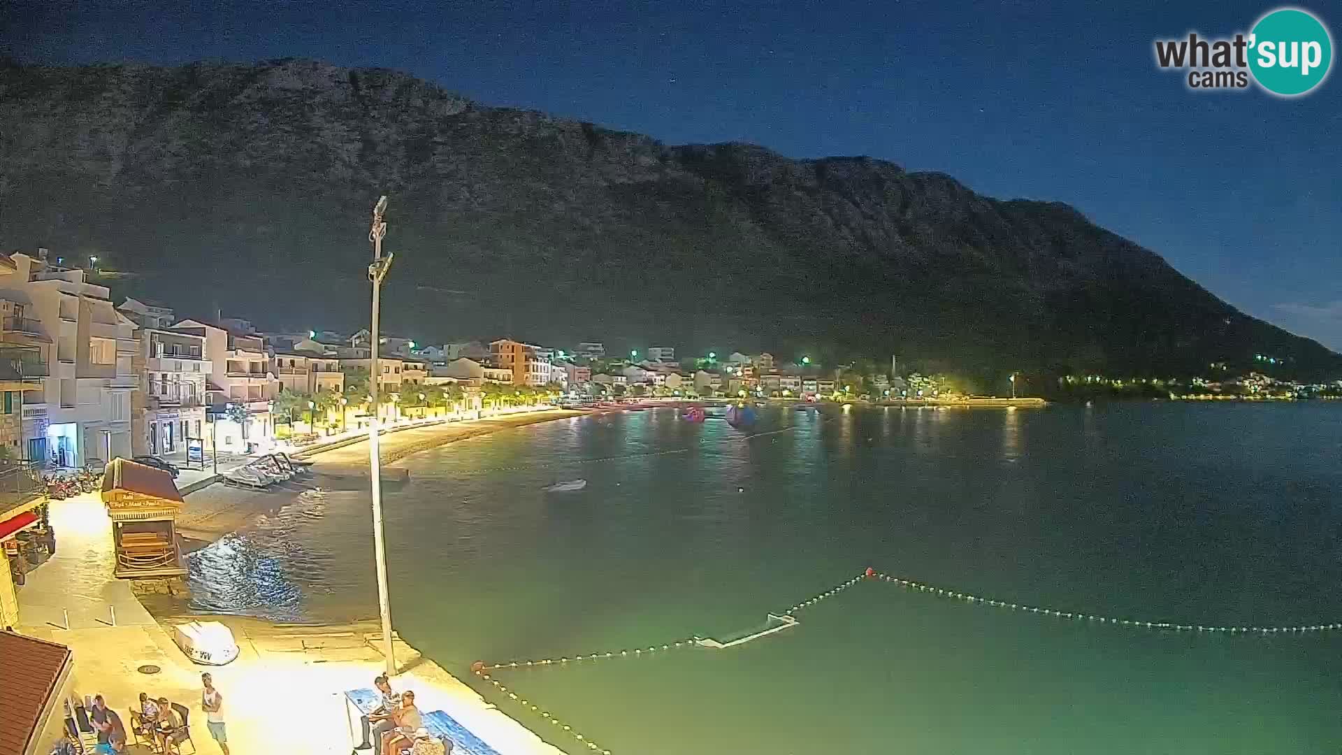 Web kamera Igrane – Središnja plaža