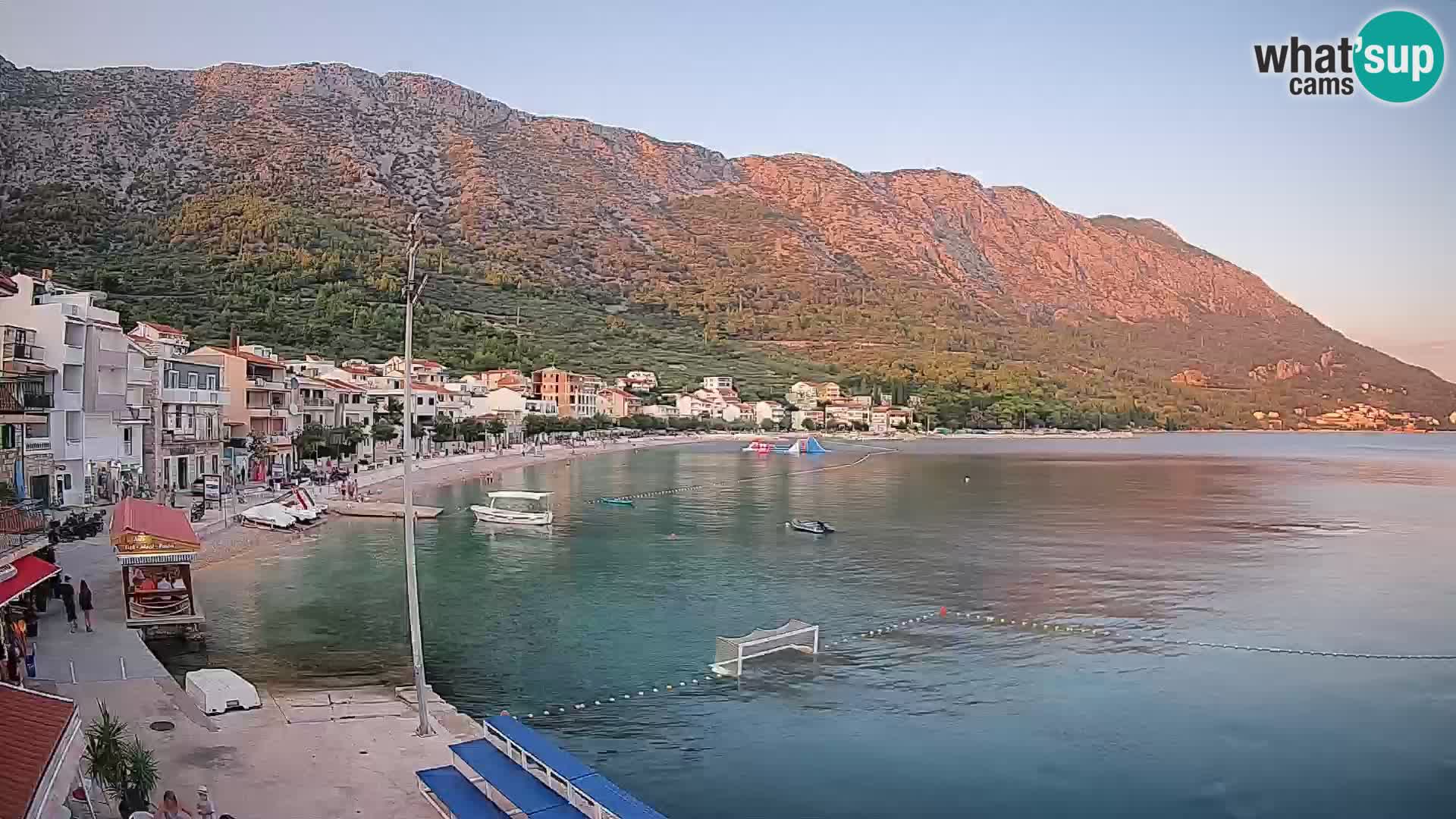 Spletna kamera Igrane – Osrednja plaža