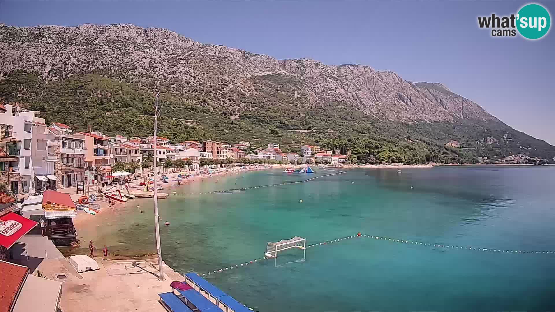 Web kamera Igrane – Središnja plaža