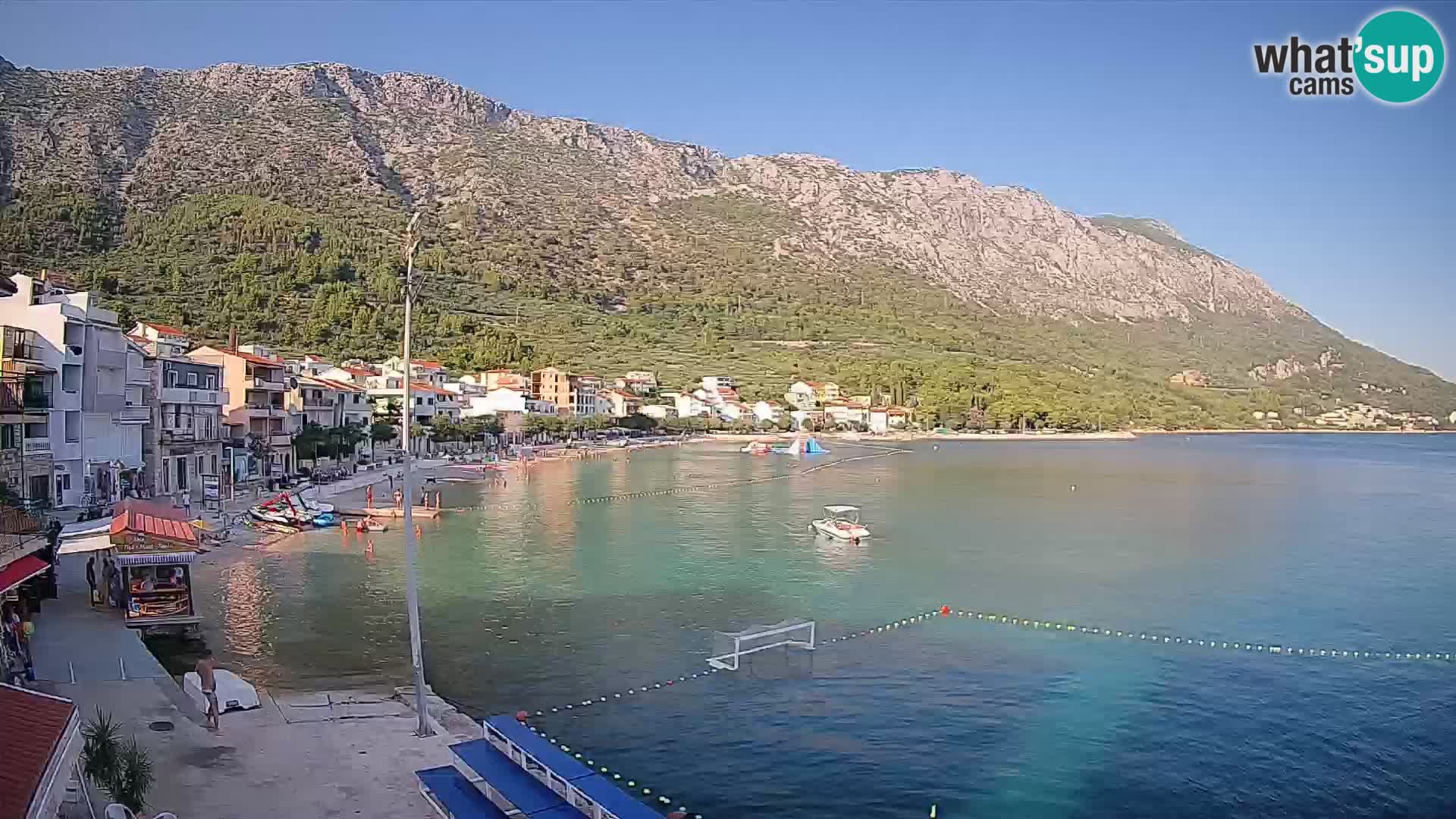 Spletna kamera Igrane – Osrednja plaža