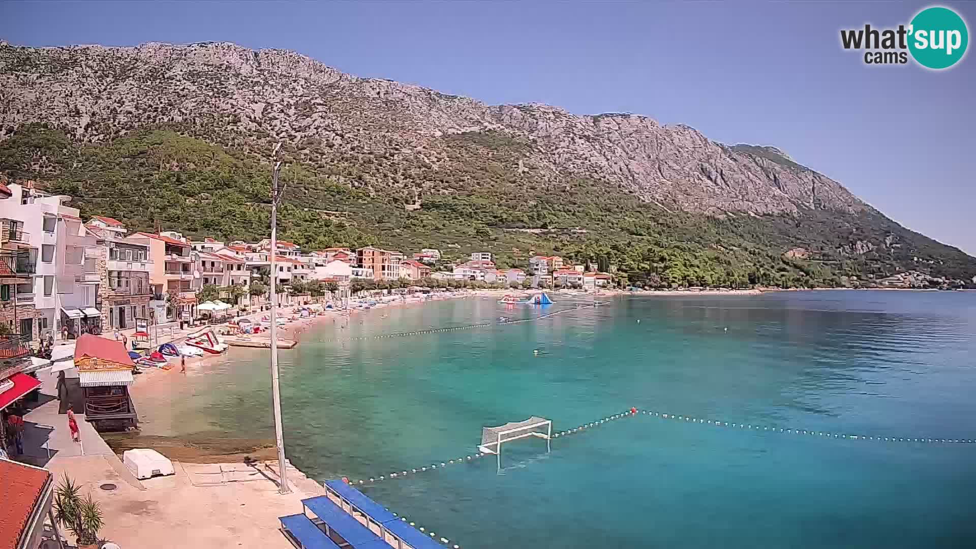 Spletna kamera Igrane – Osrednja plaža