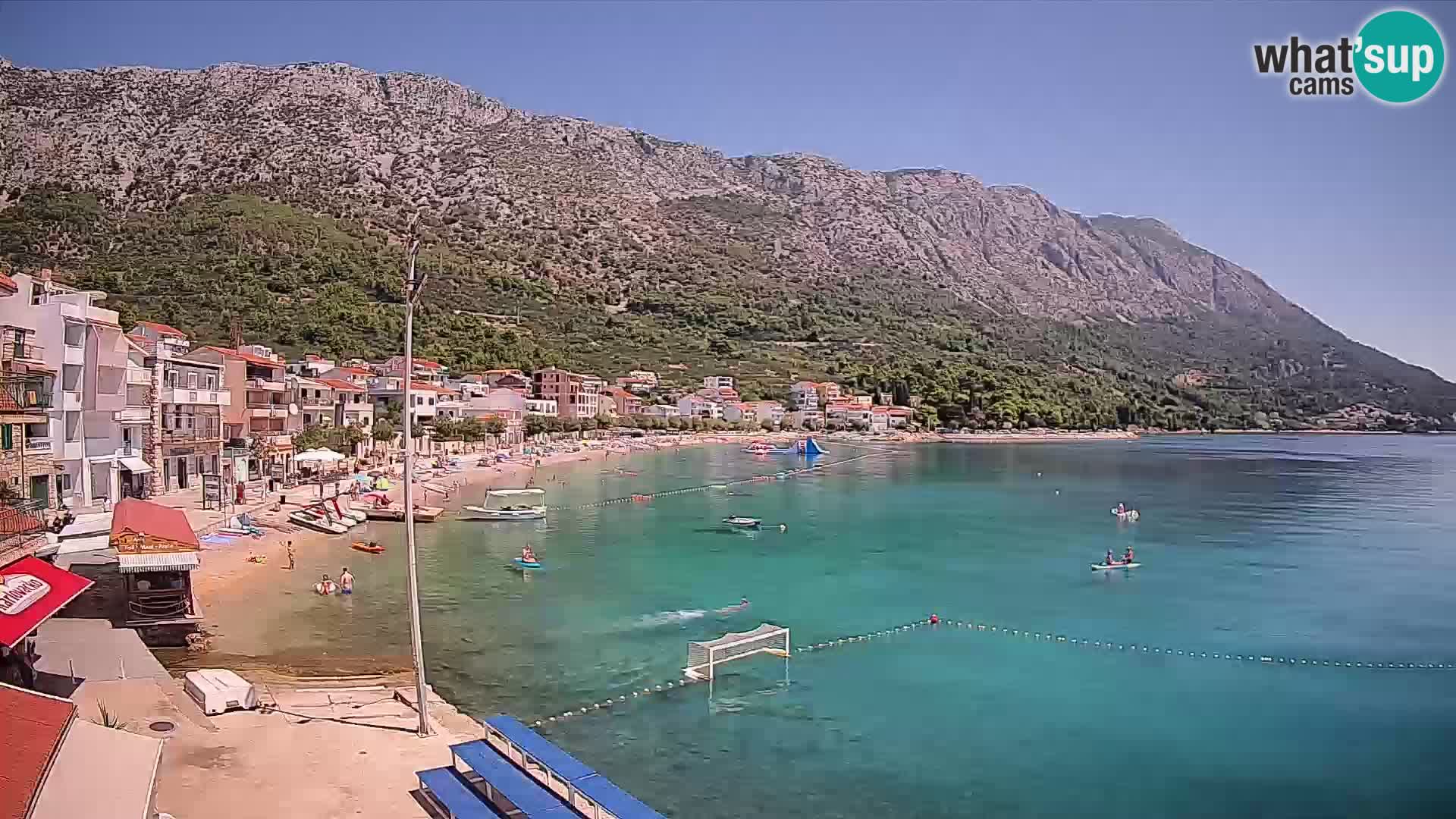 Spletna kamera Igrane – Osrednja plaža
