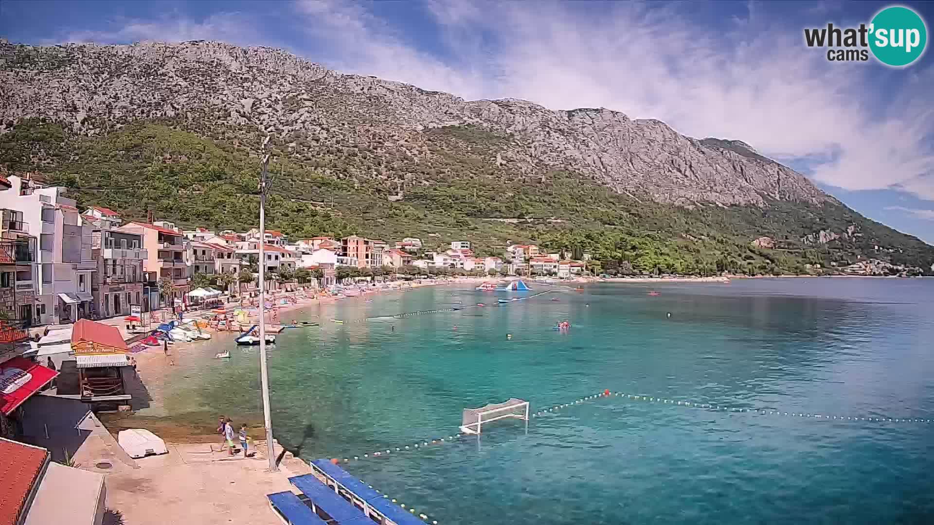 Web kamera Igrane – Središnja plaža