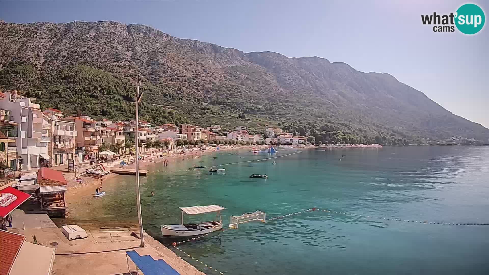 Spletna kamera Igrane – Osrednja plaža