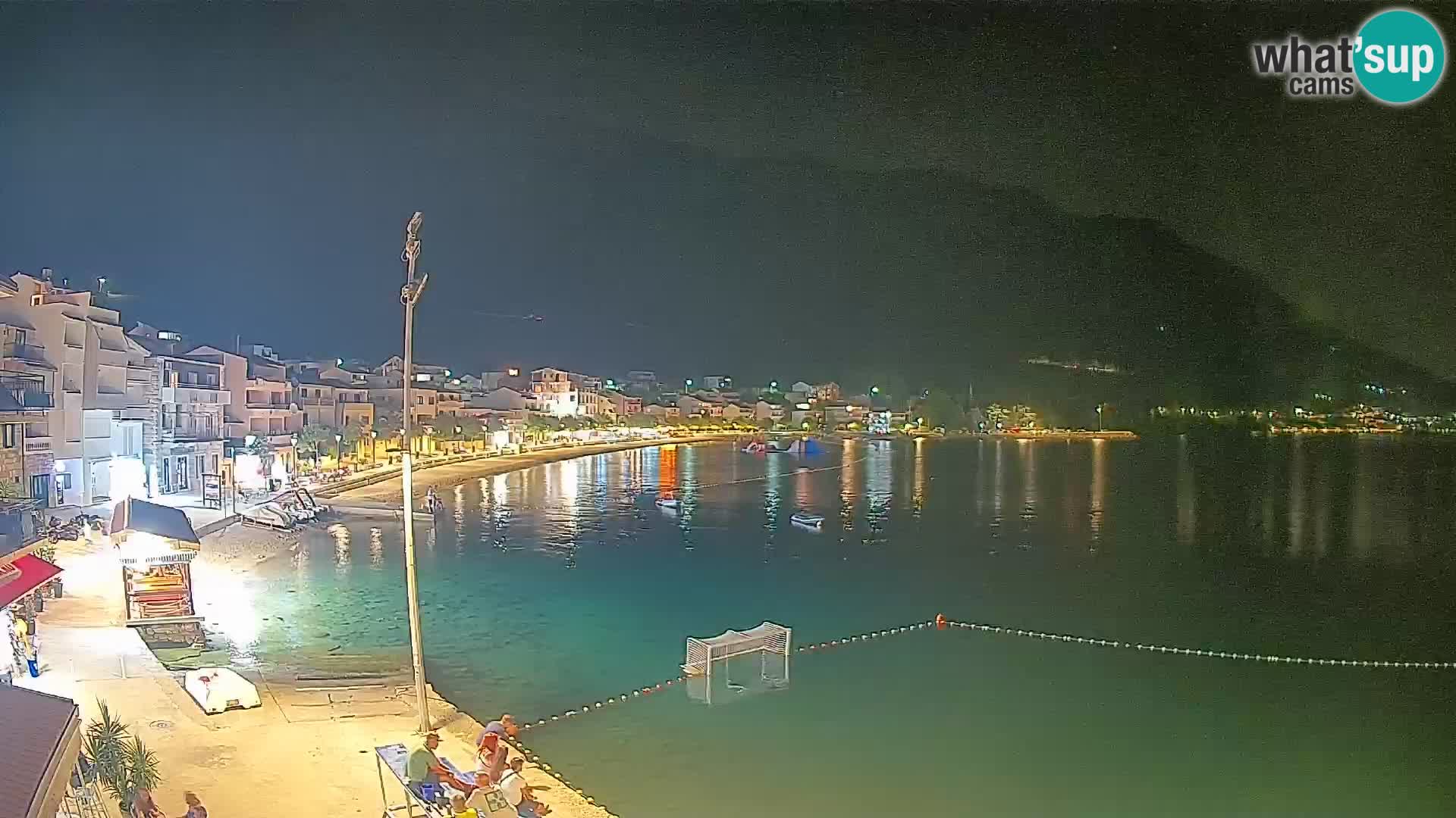 Web kamera Igrane – Središnja plaža