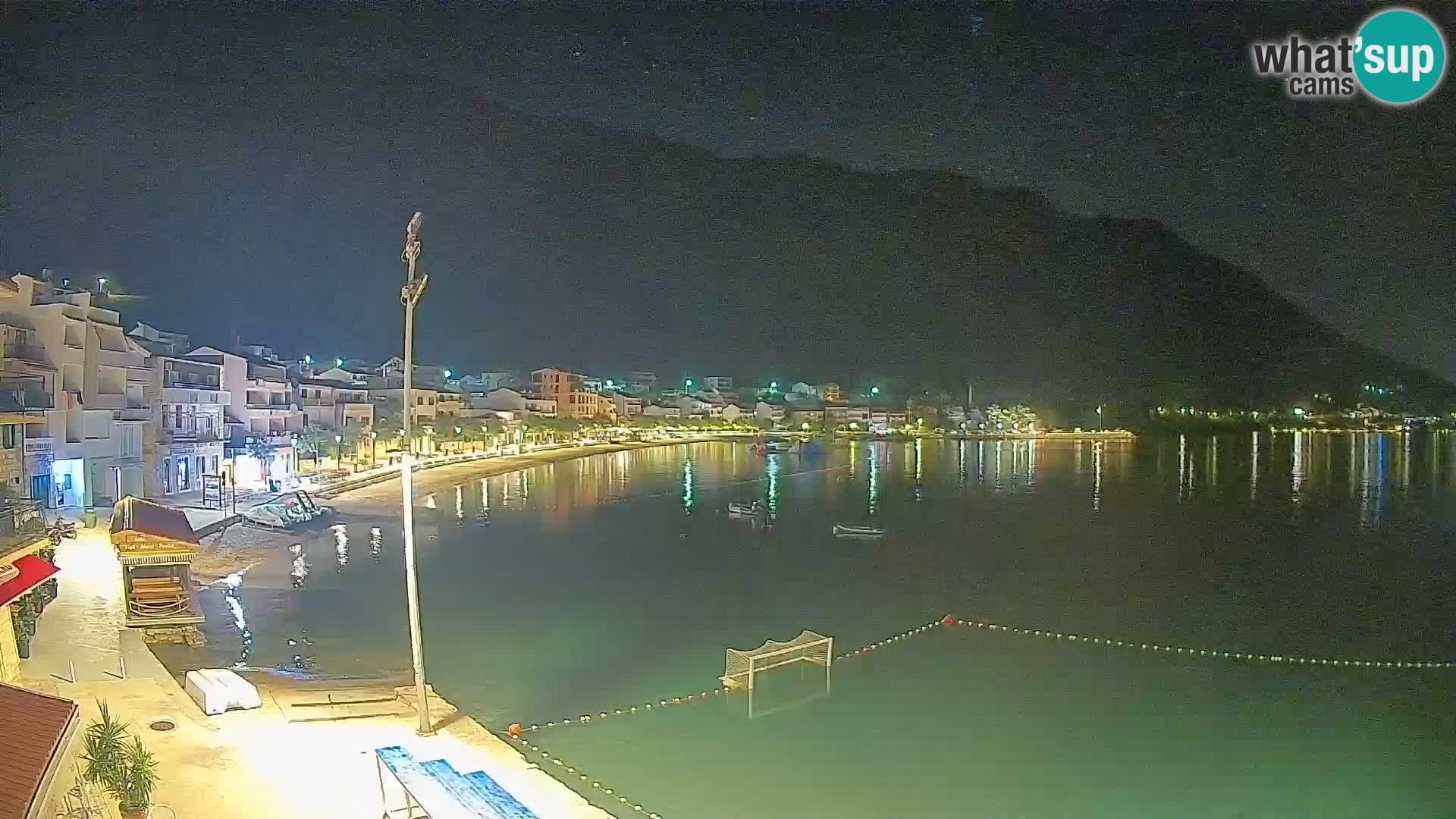 Spletna kamera Igrane – Osrednja plaža