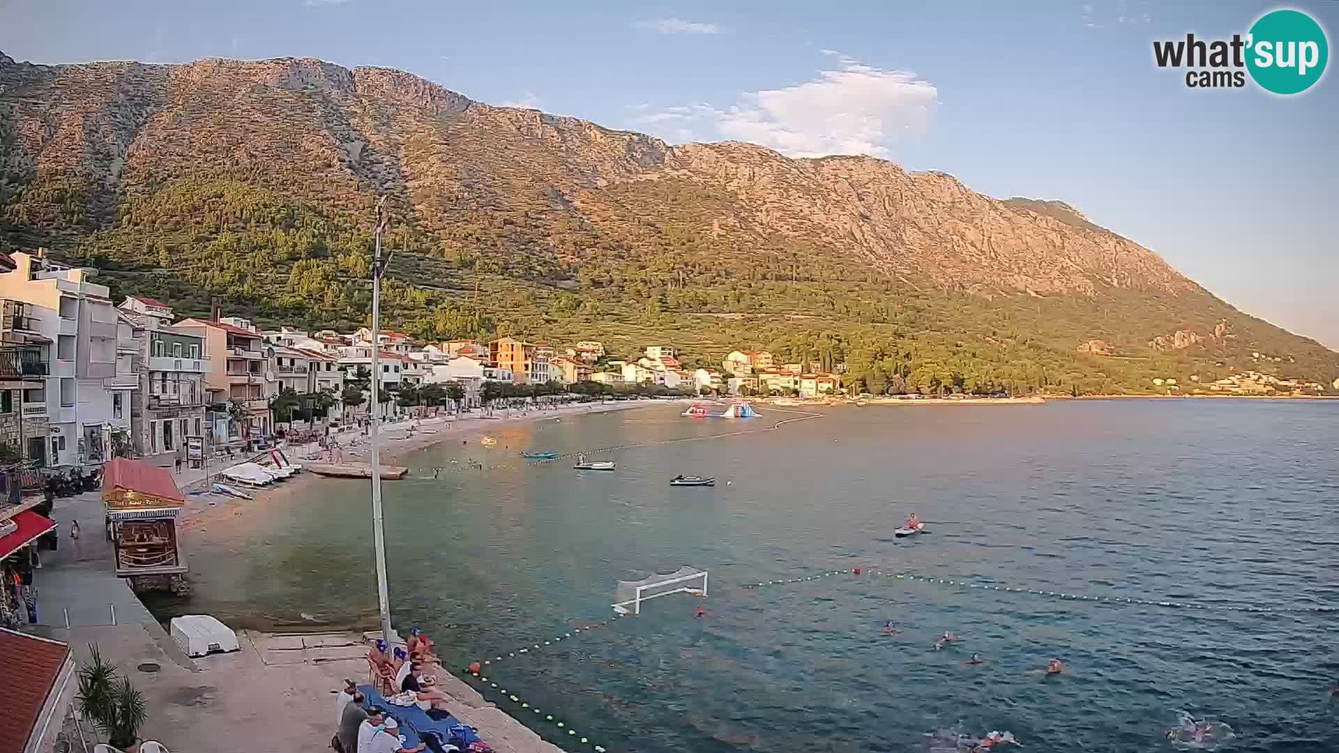 Web kamera Igrane – Središnja plaža