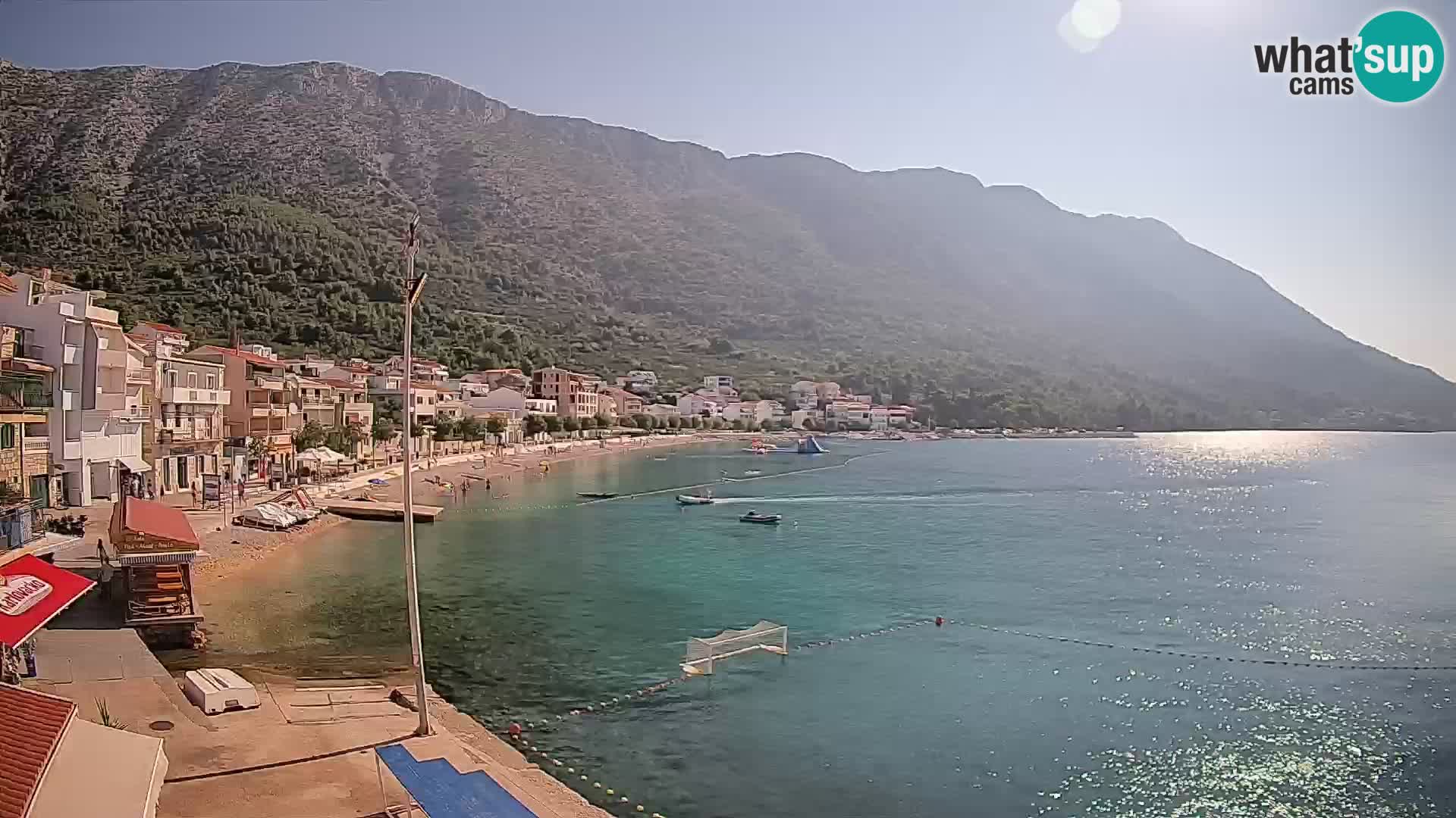 Web kamera Igrane – Središnja plaža