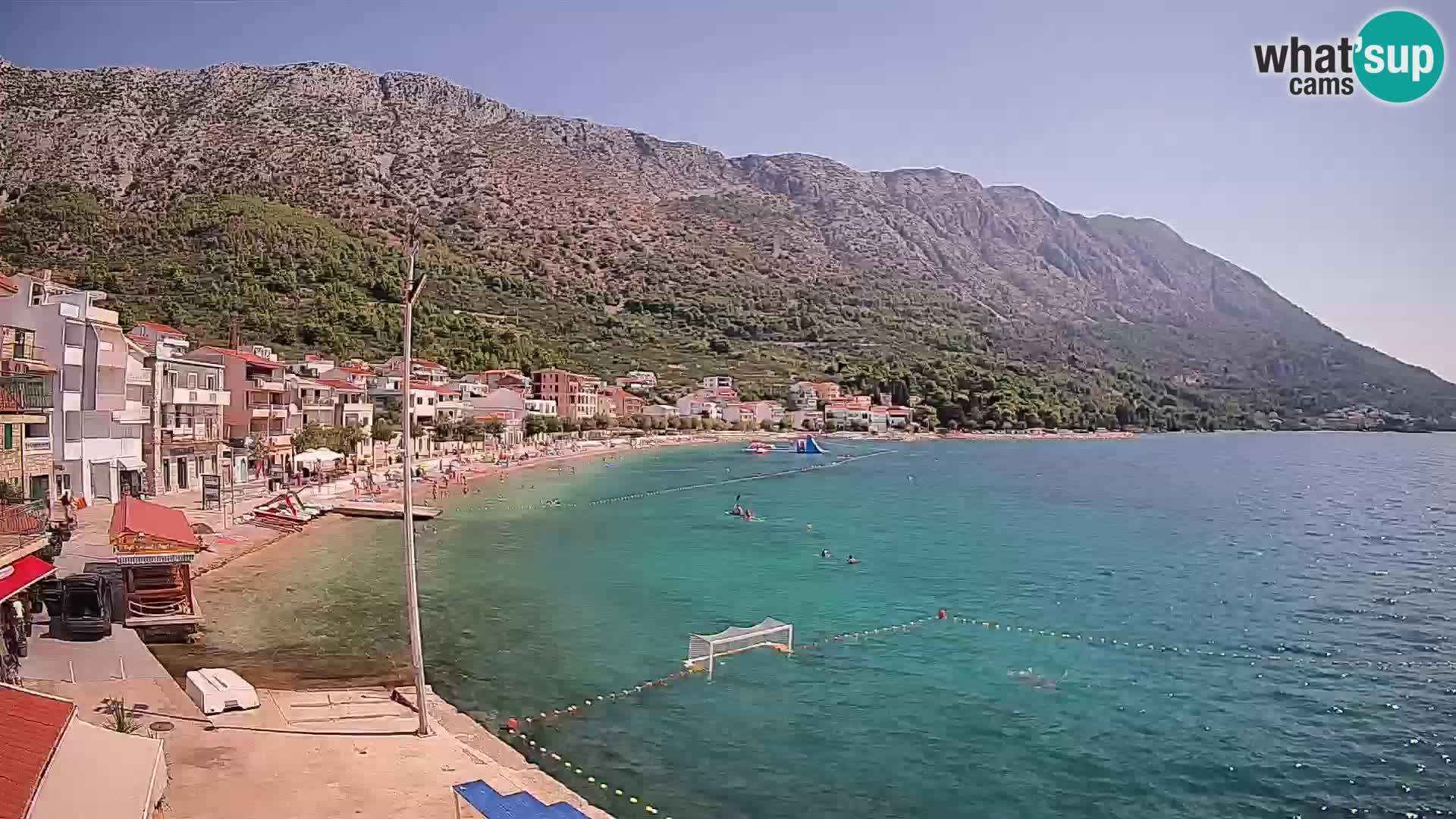 Web kamera Igrane – Središnja plaža