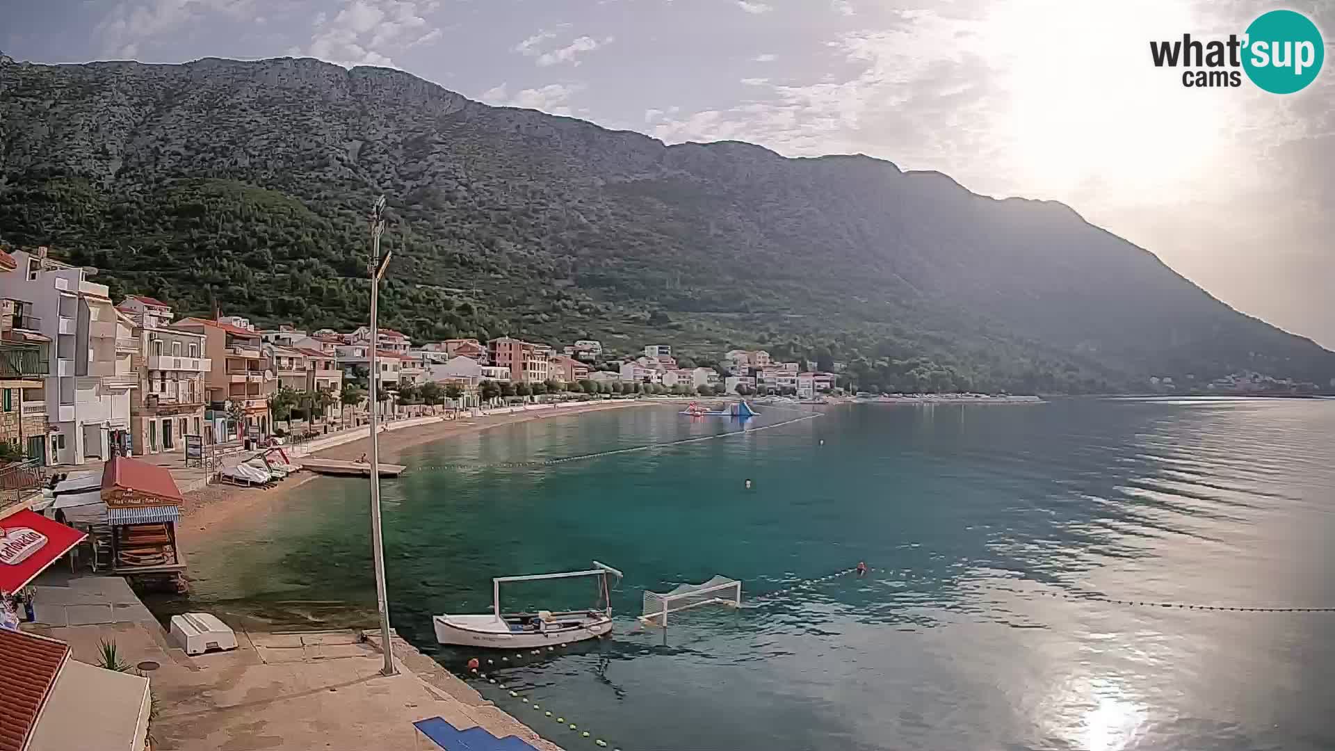 Spletna kamera Igrane – Osrednja plaža