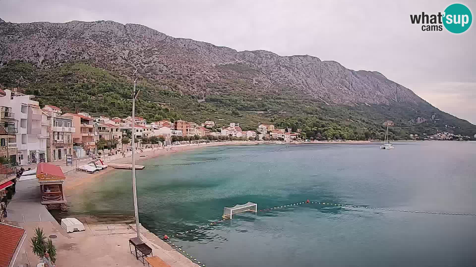 Spletna kamera Igrane – Osrednja plaža