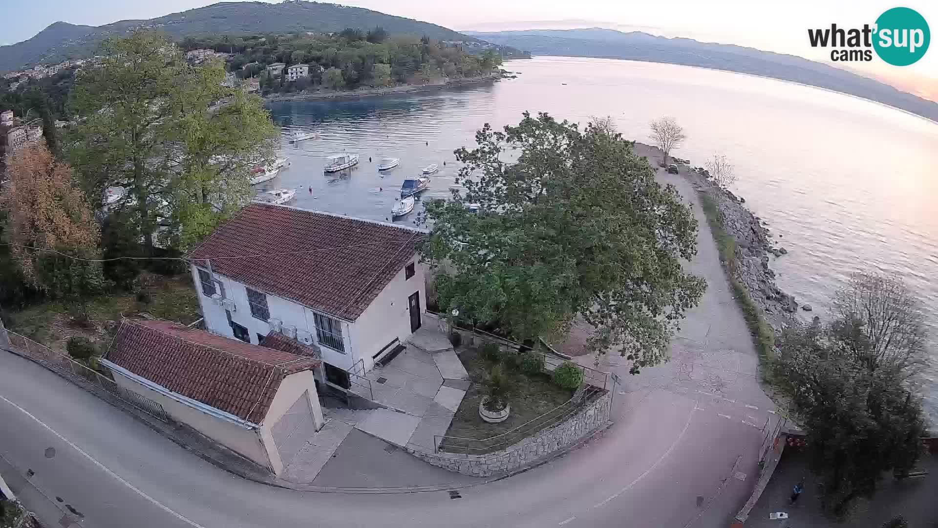 Webcam Ika Hafen – LIVE Blick auf den Hafen und die Lichter von Opatija