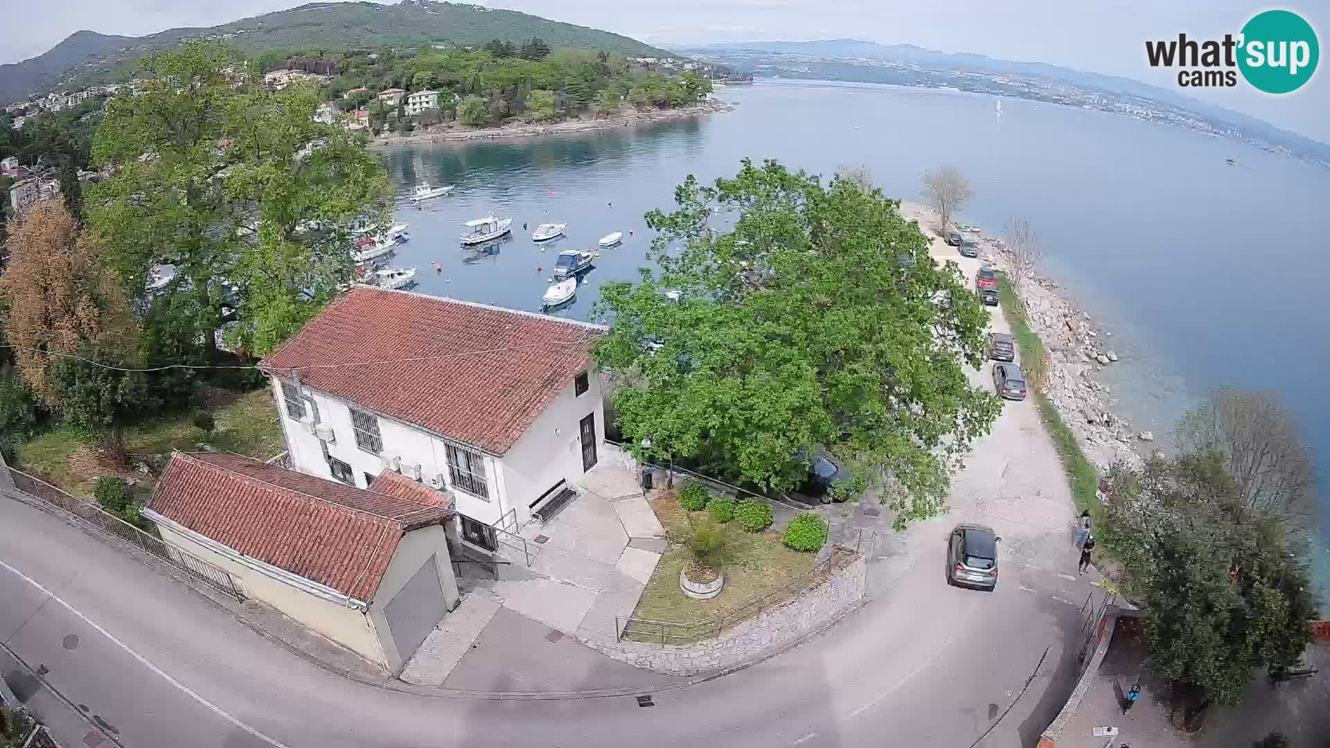 Webcam Ika Hafen – LIVE Blick auf den Hafen und die Lichter von Opatija