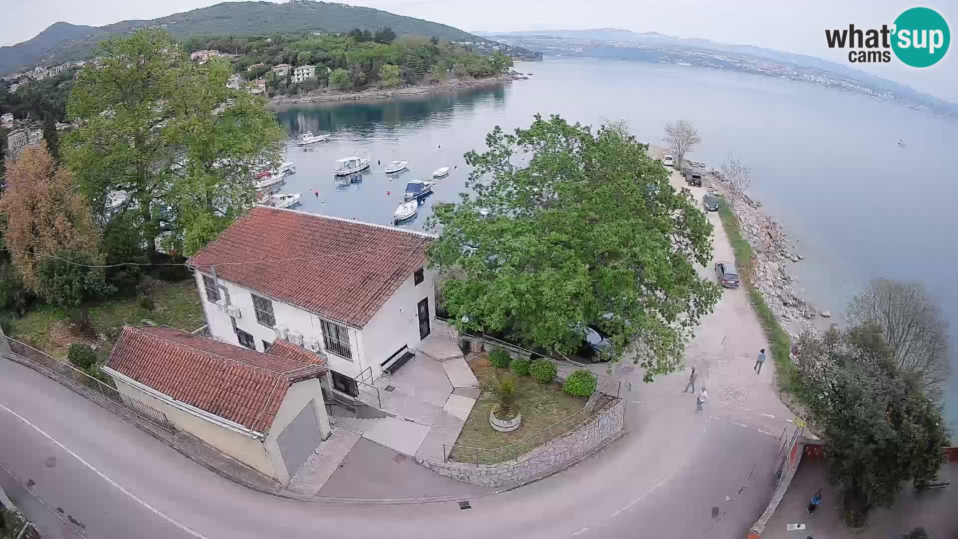Webcam Ika Hafen – LIVE Blick auf den Hafen und die Lichter von Opatija
