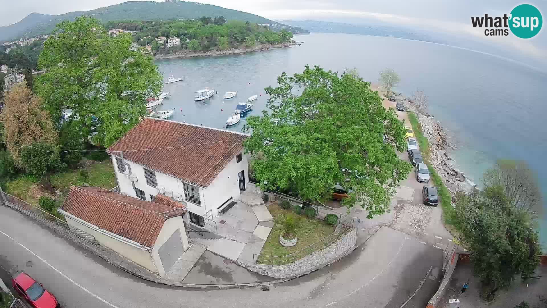 Webcam Ika Hafen – LIVE Blick auf den Hafen und die Lichter von Opatija