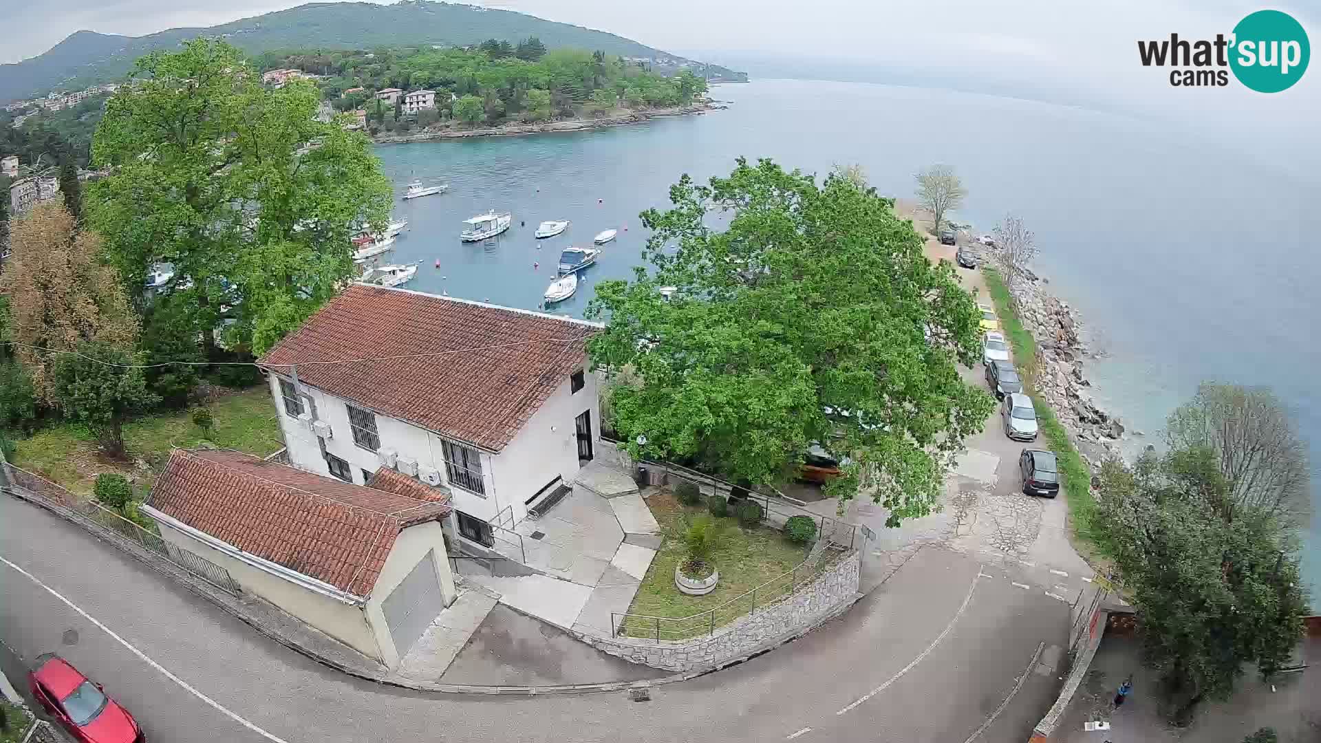 Webcam Ika Hafen – LIVE Blick auf den Hafen und die Lichter von Opatija