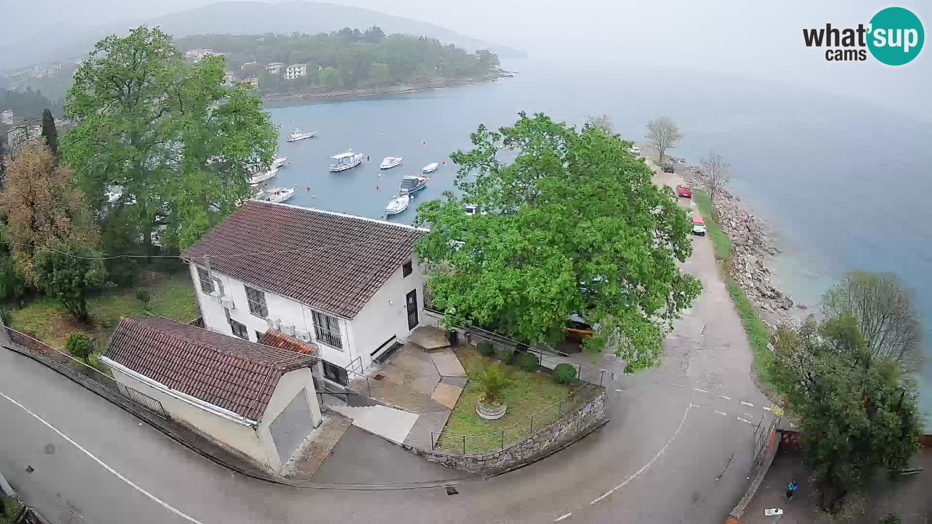 Webcam Ika Hafen – LIVE Blick auf den Hafen und die Lichter von Opatija