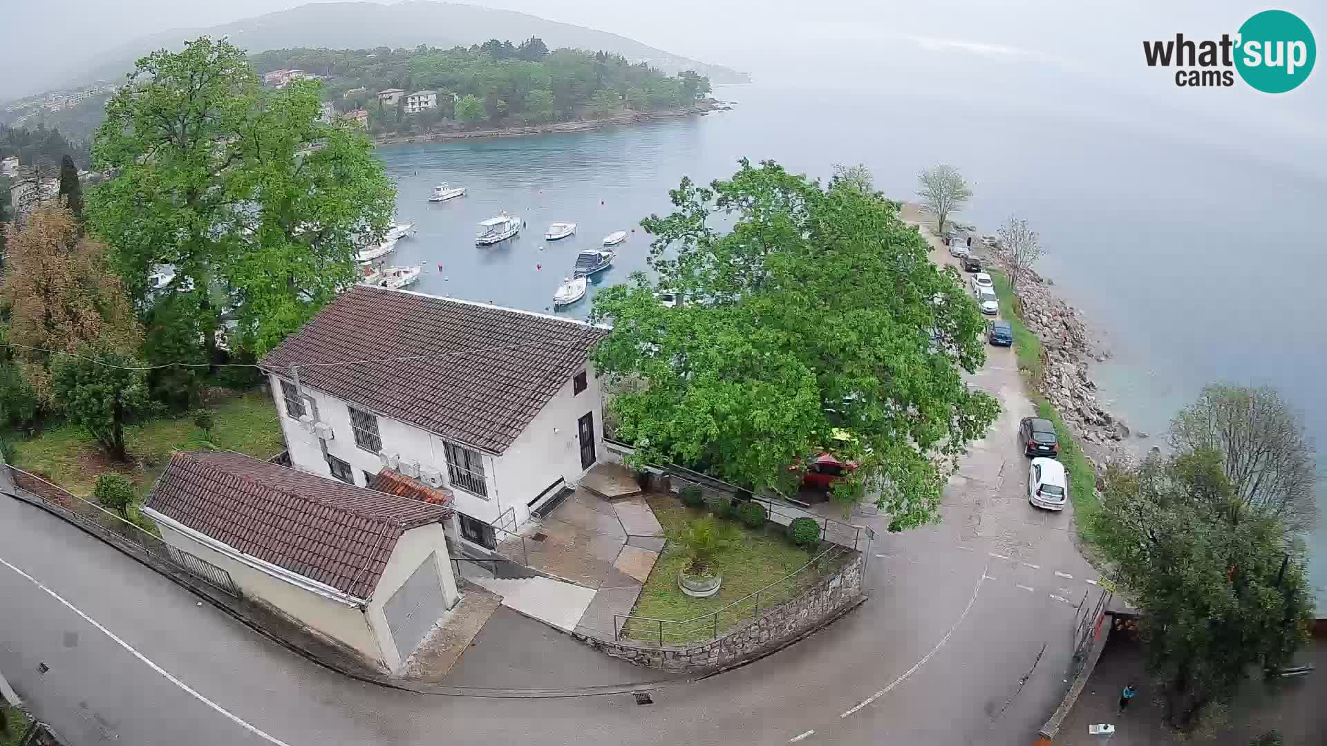 Webcam Ika Hafen – LIVE Blick auf den Hafen und die Lichter von Opatija