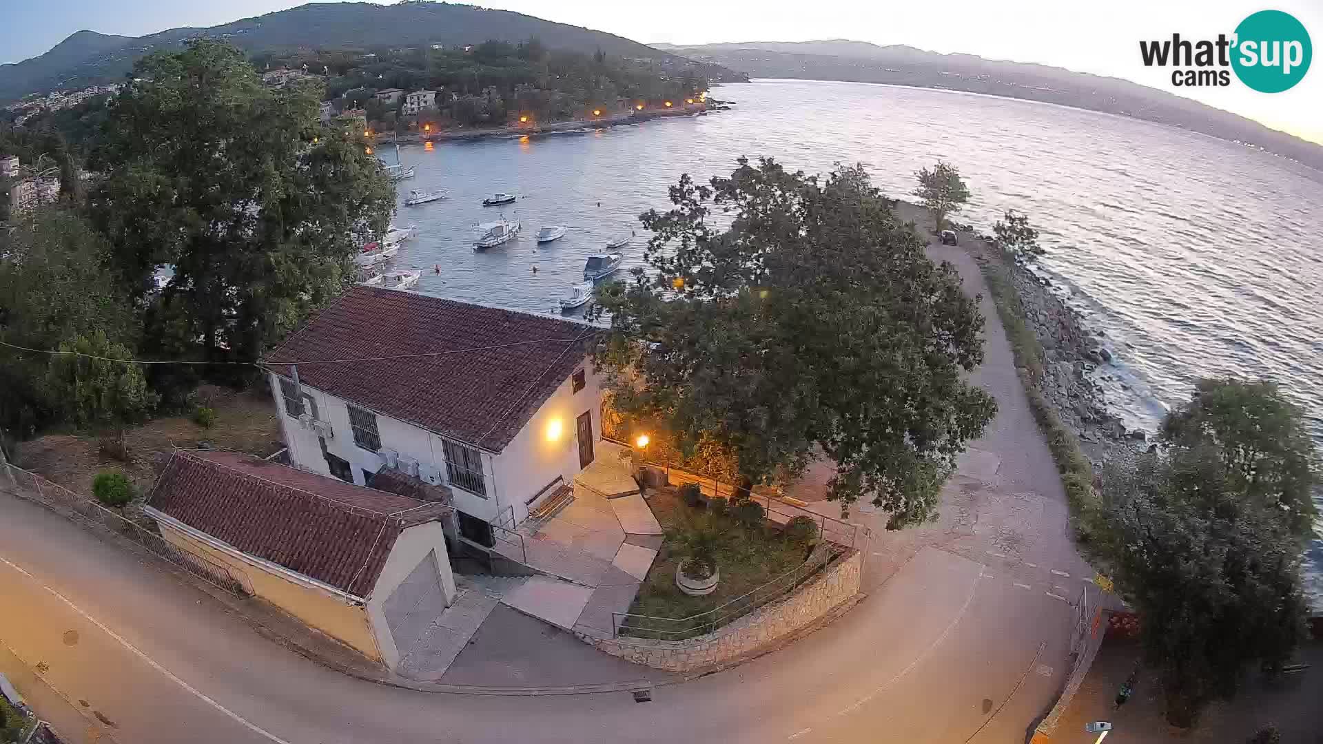Webcam Ika Hafen – LIVE Blick auf den Hafen und die Lichter von Opatija