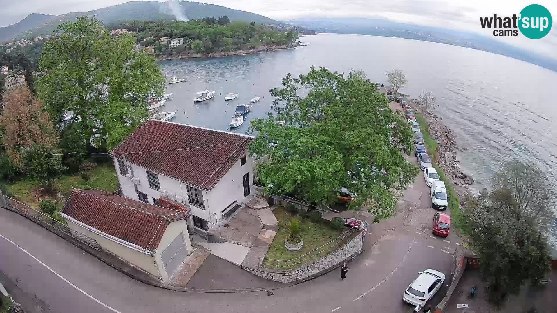 Webcam Ika Hafen – LIVE Blick auf den Hafen und die Lichter von Opatija