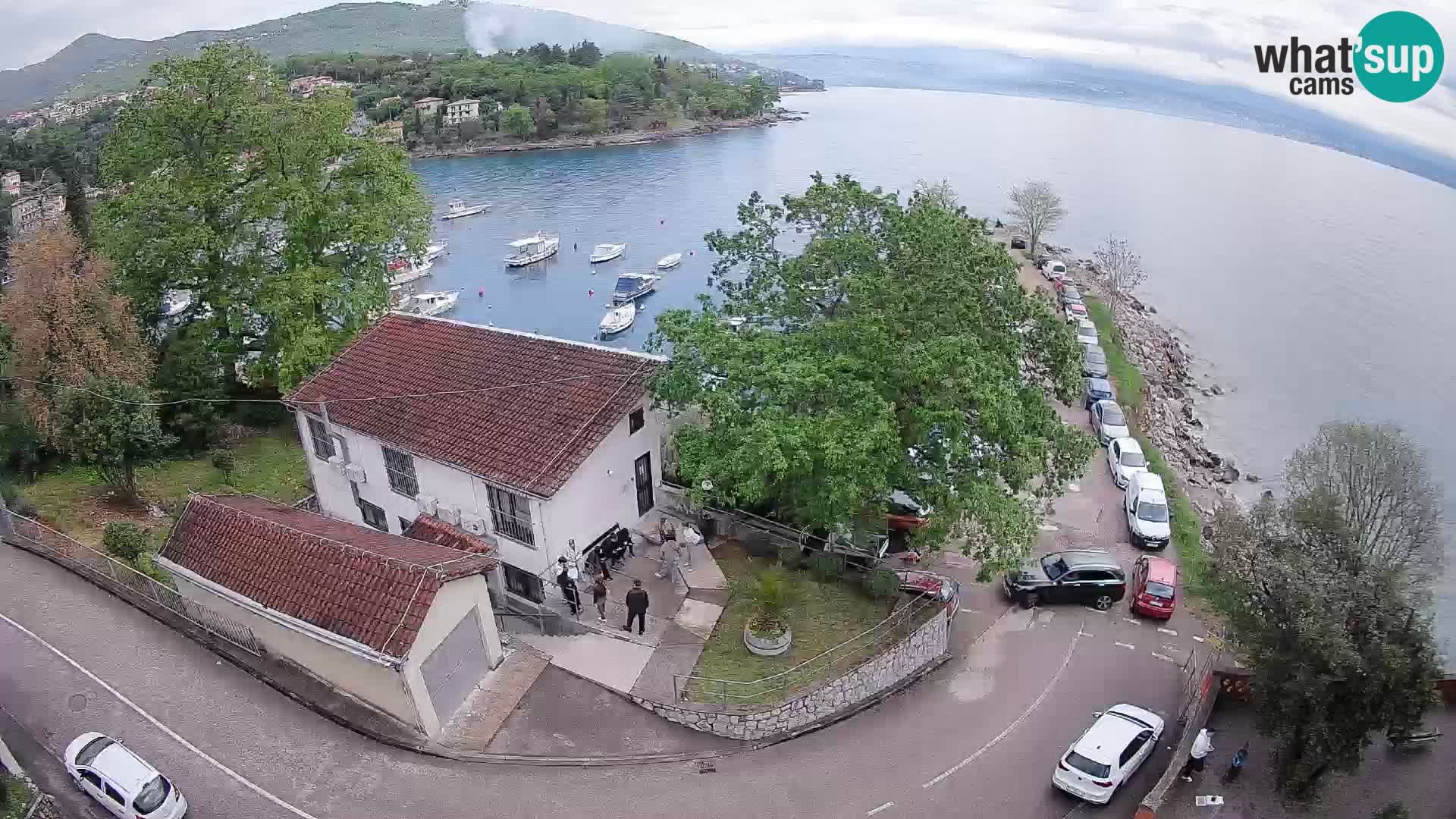Webcam Ika Hafen – LIVE Blick auf den Hafen und die Lichter von Opatija