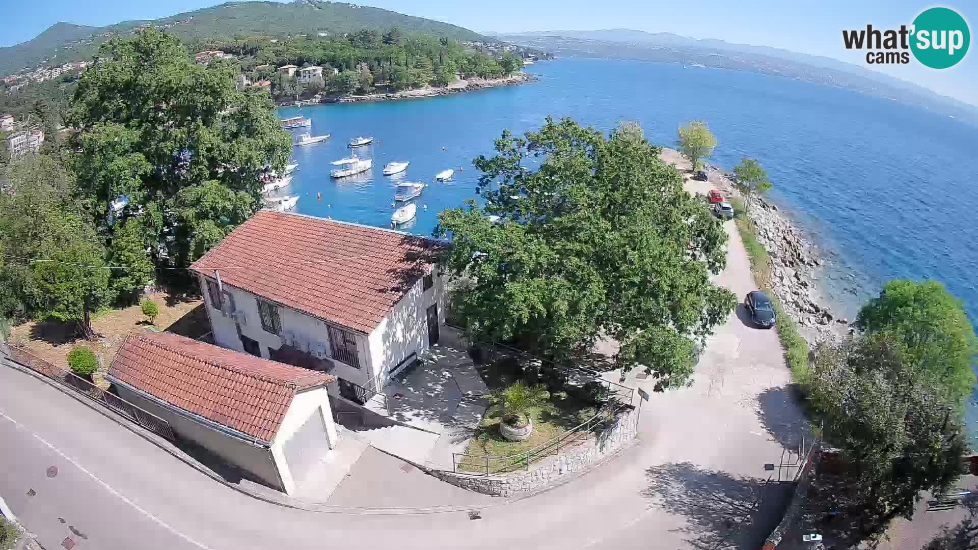 Webcam Ika Hafen – LIVE Blick auf den Hafen und die Lichter von Opatija