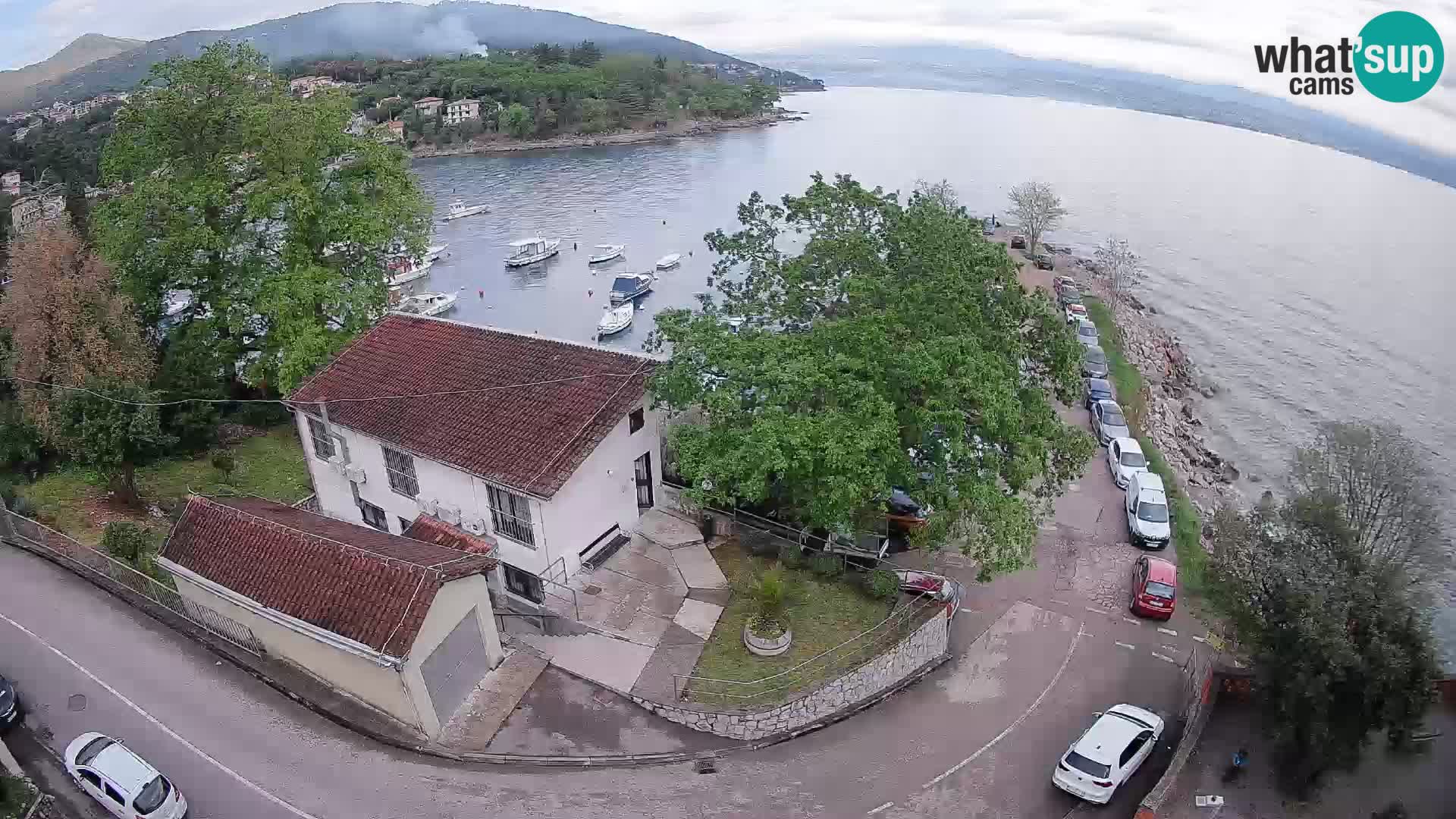 Webcam Ika Hafen – LIVE Blick auf den Hafen und die Lichter von Opatija