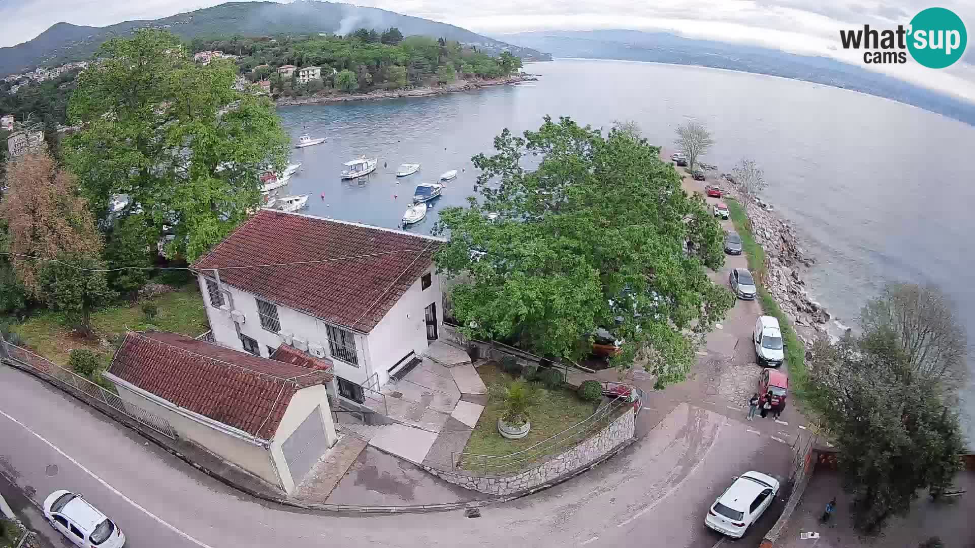 Webcam Ika Hafen – LIVE Blick auf den Hafen und die Lichter von Opatija
