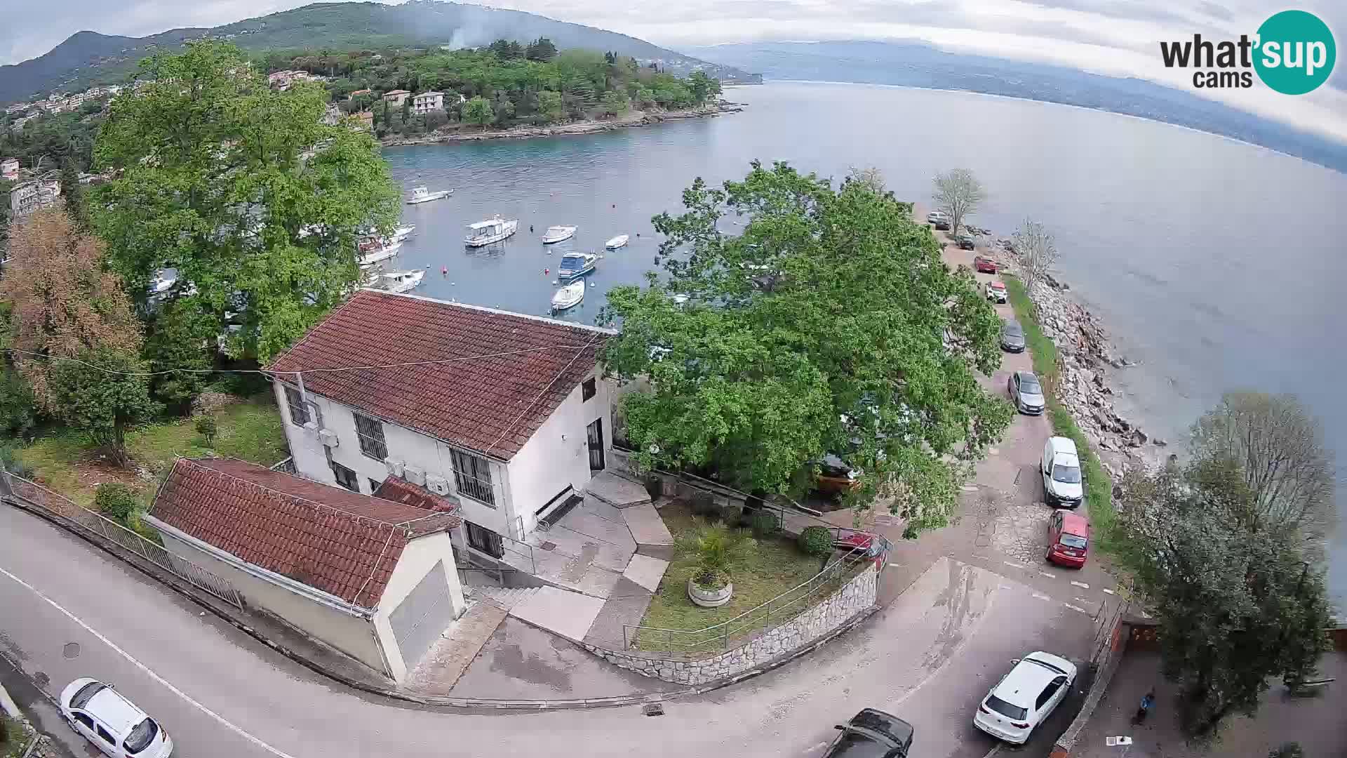 Webcam Ika Hafen – LIVE Blick auf den Hafen und die Lichter von Opatija