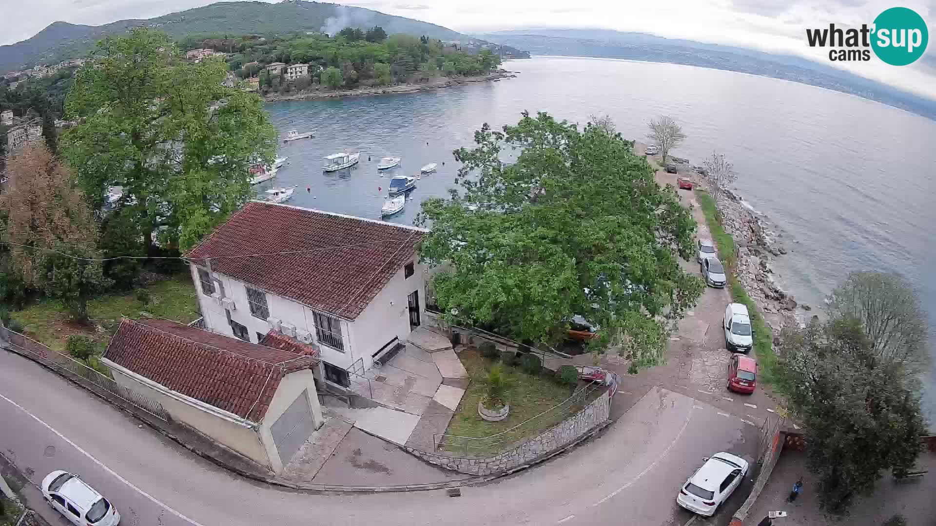 Webcam Ika Hafen – LIVE Blick auf den Hafen und die Lichter von Opatija