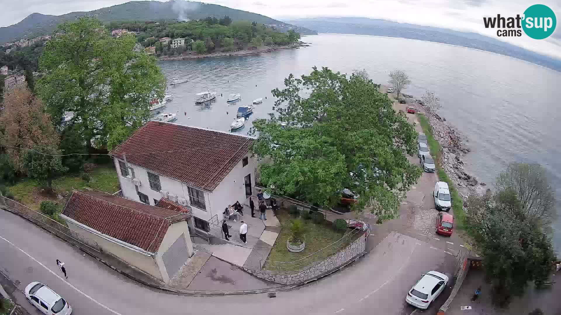 Webcam Ika Hafen – LIVE Blick auf den Hafen und die Lichter von Opatija