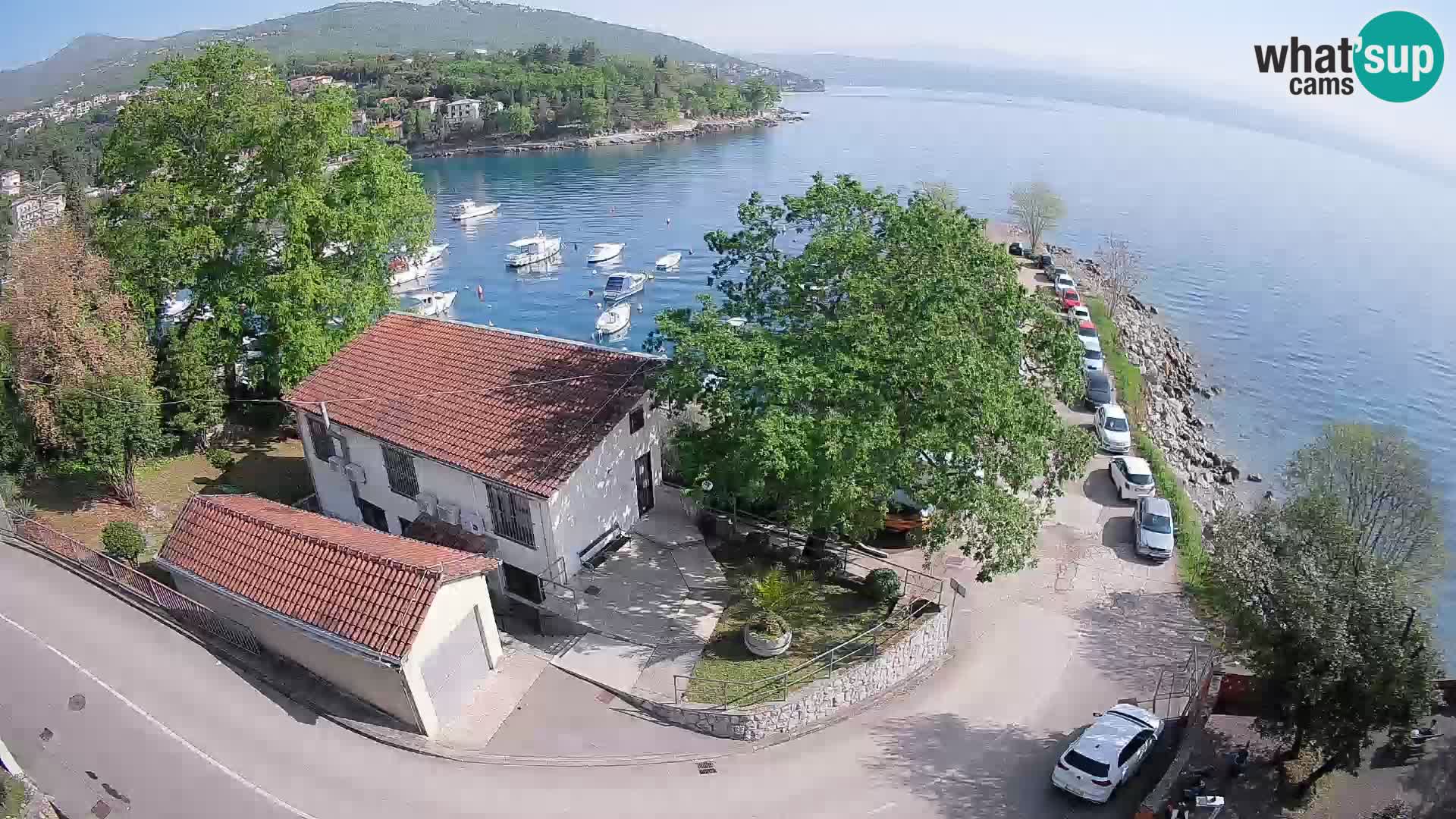 Webcam Ika Hafen – LIVE Blick auf den Hafen und die Lichter von Opatija