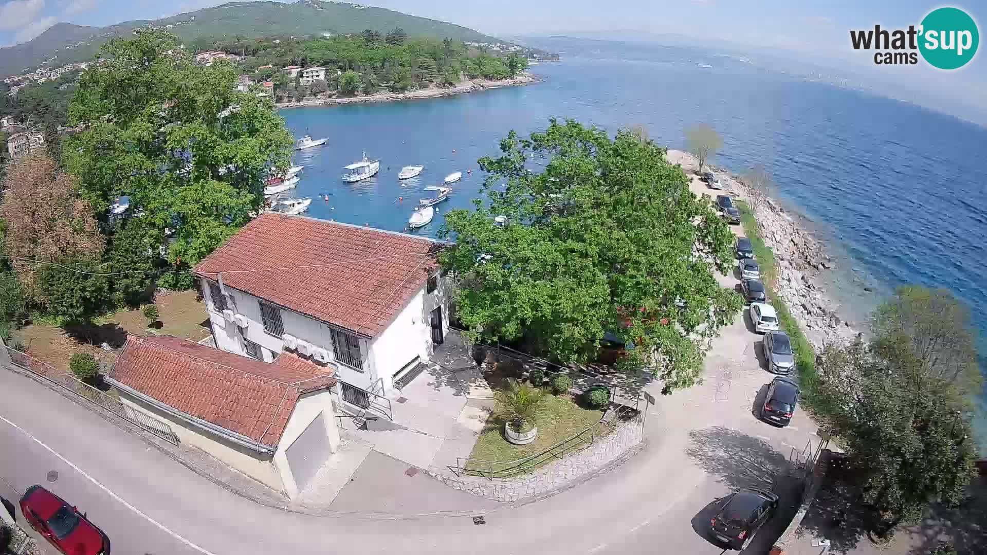 Webcam Ika Hafen – LIVE Blick auf den Hafen und die Lichter von Opatija