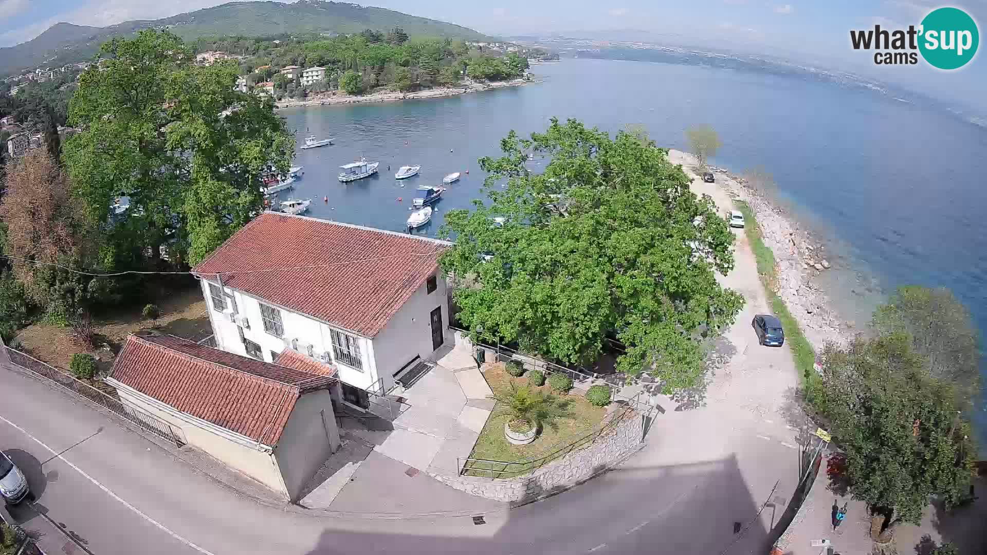Webcam Ika Hafen – LIVE Blick auf den Hafen und die Lichter von Opatija